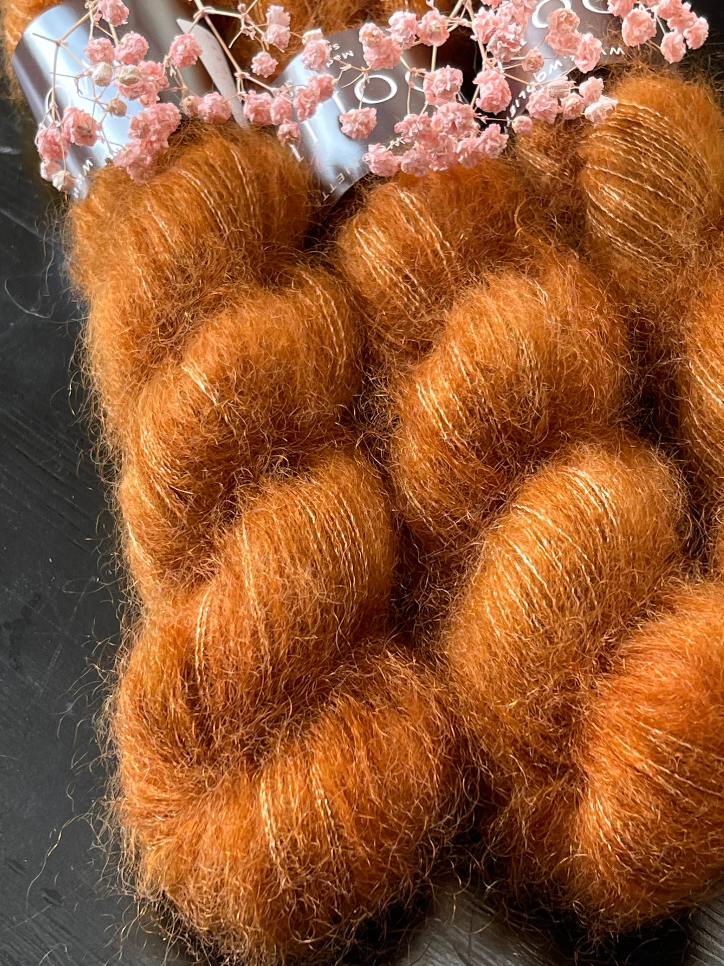 Doucette Kid Mohair & Soie Havana