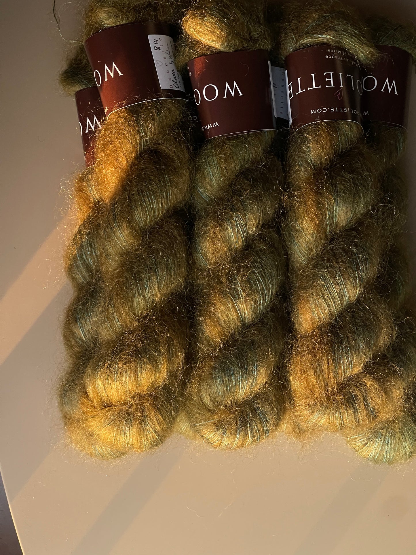 Doucette Kid Mohair & Soie Olivia