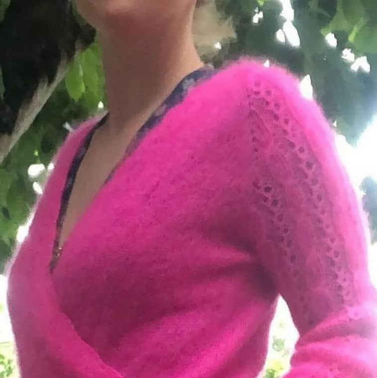 Doucette Kid Mohair & Soie Selena intense