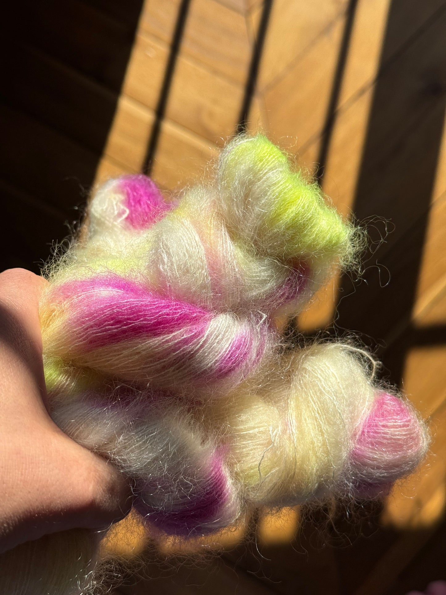 Doucette Kid Mohair & Soie Happy Colours Yellow Stone