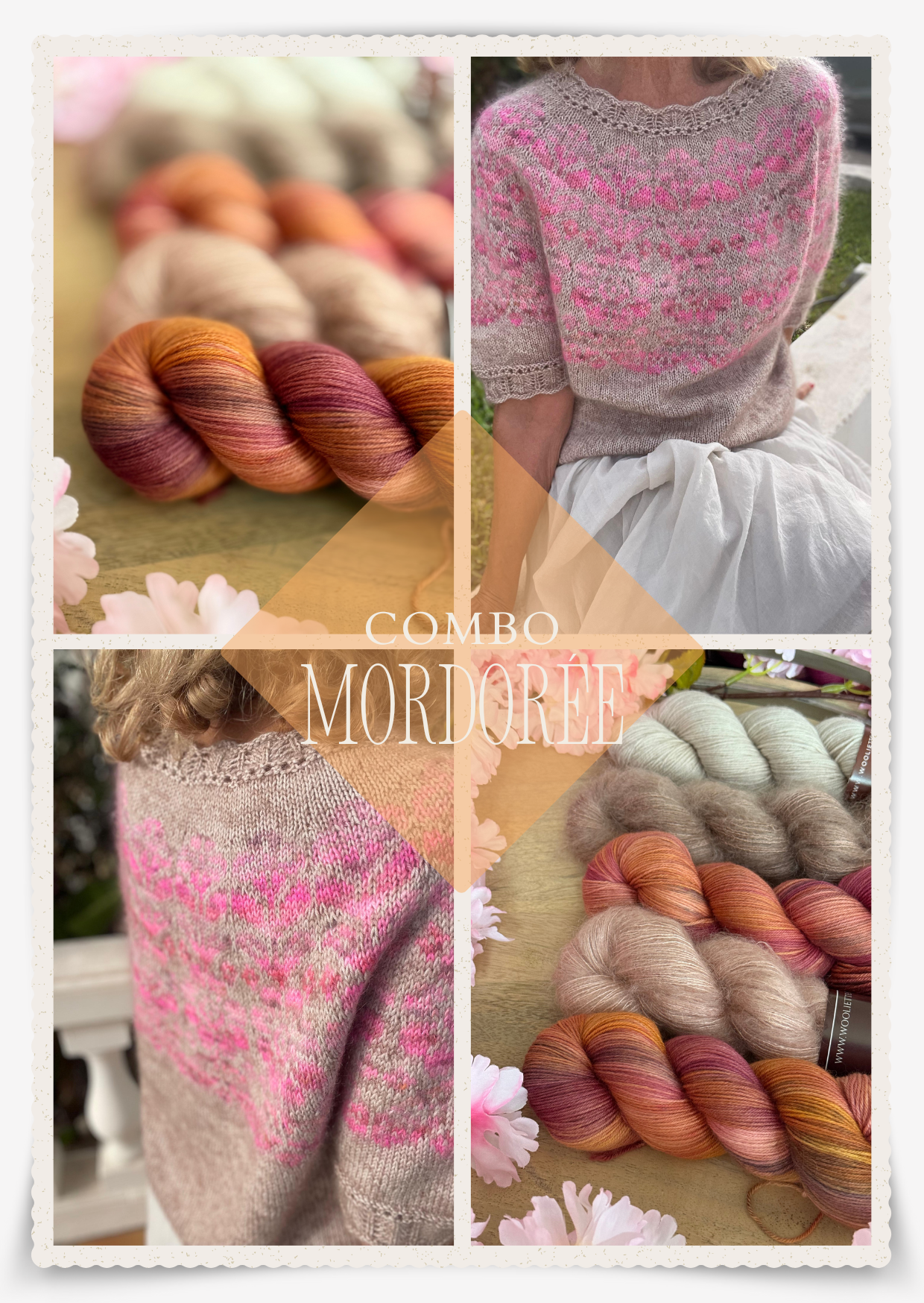 Combo laine – Pull Alpine Bloom
