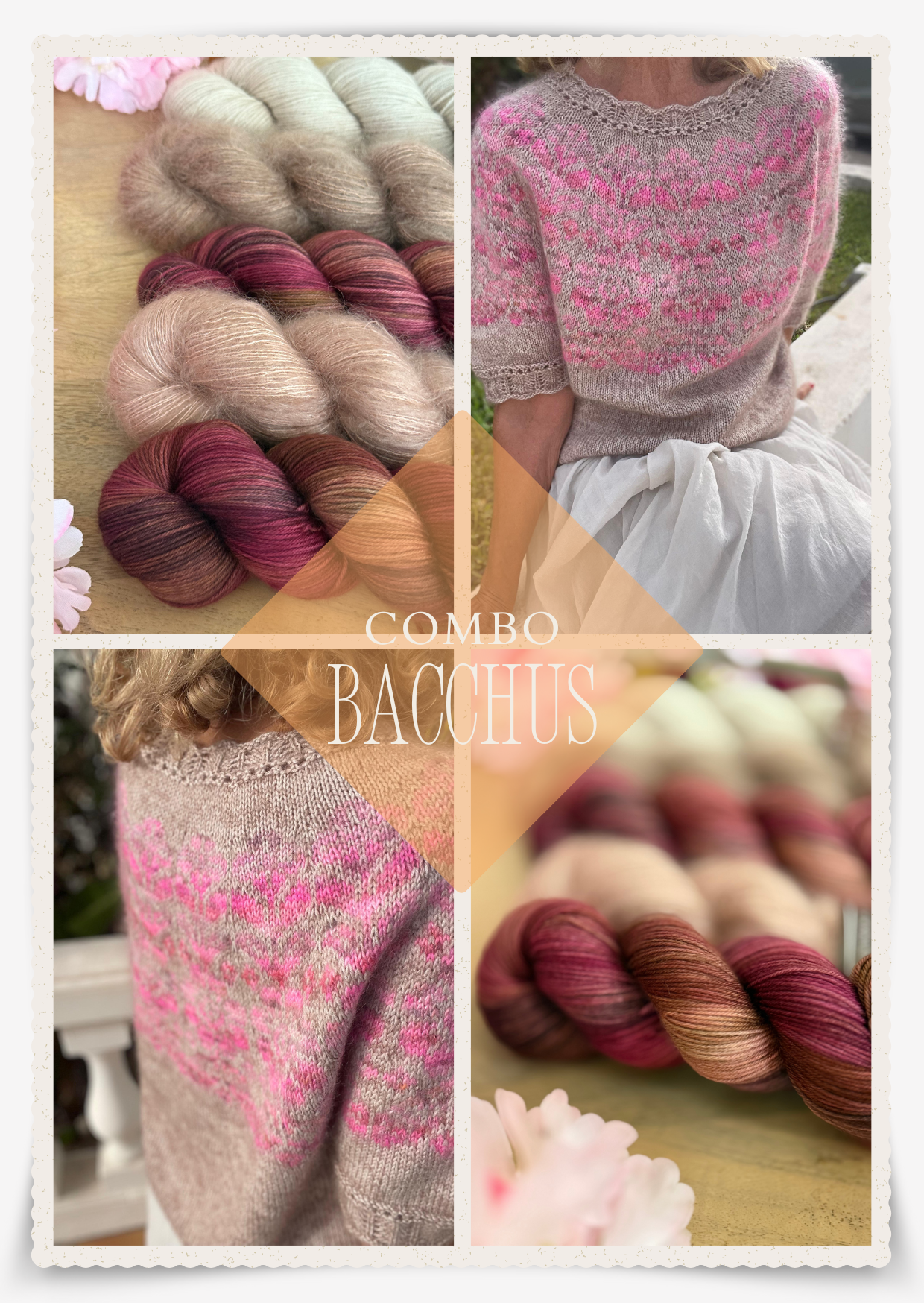 Combo laine – Pull Alpine Bloom