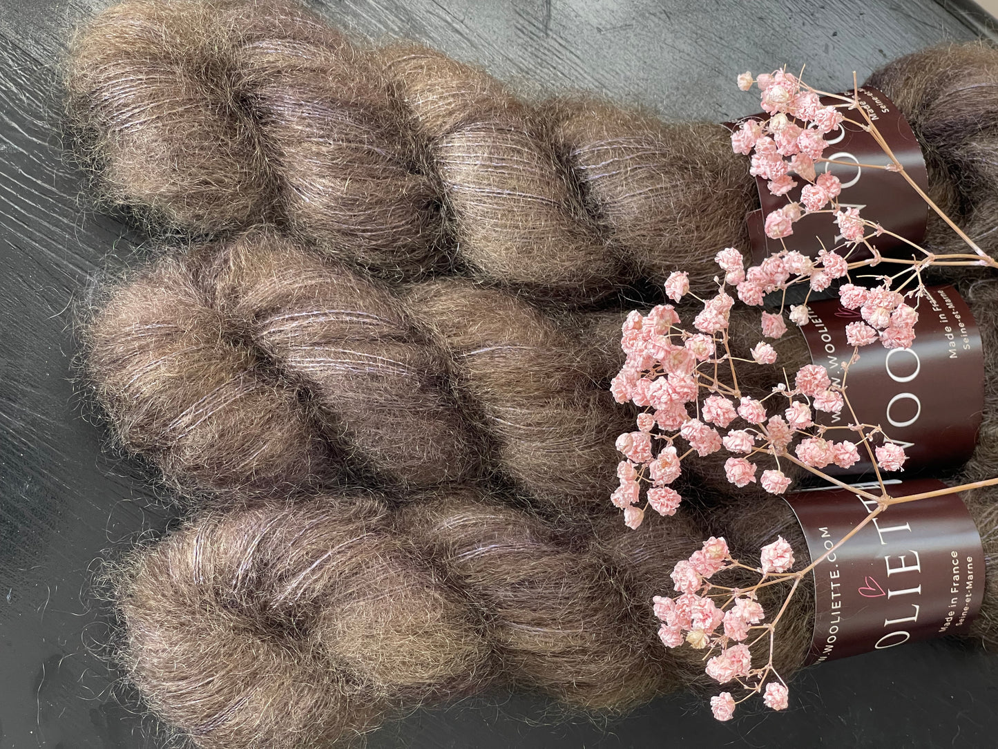 Doucette Kid Mohair & Soie Marne