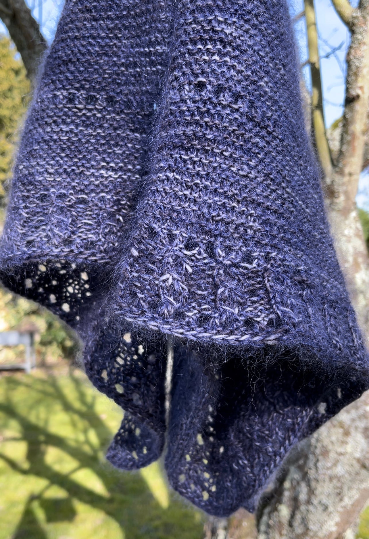 Kit Châle Neroli Bleuets Patron Offert