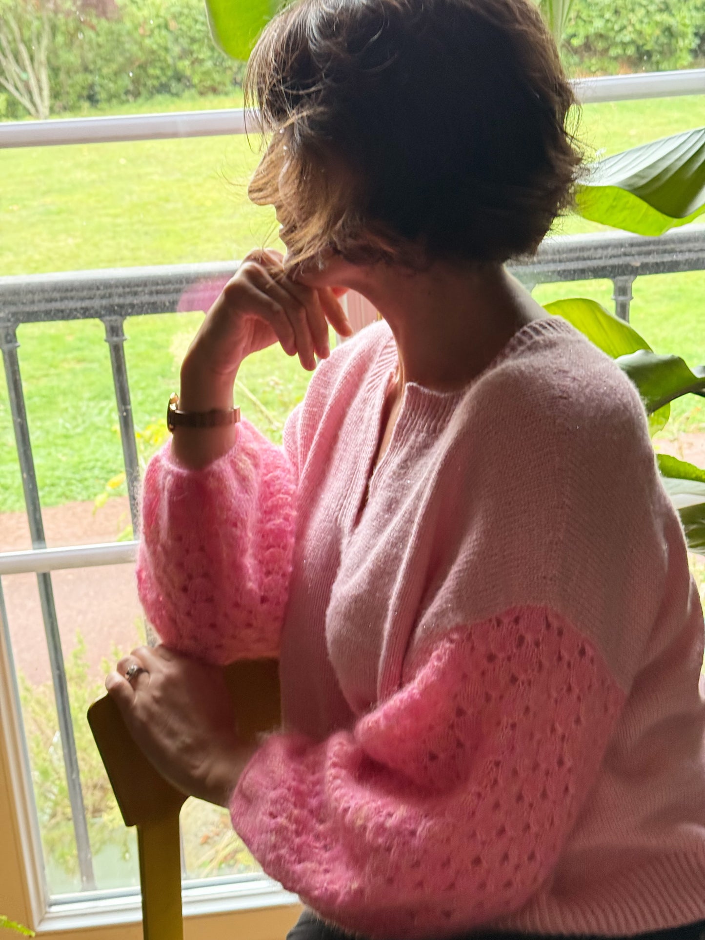 Combo laine pour tricoter le pull Flecks of Sunshine (design Heidi Kastner)