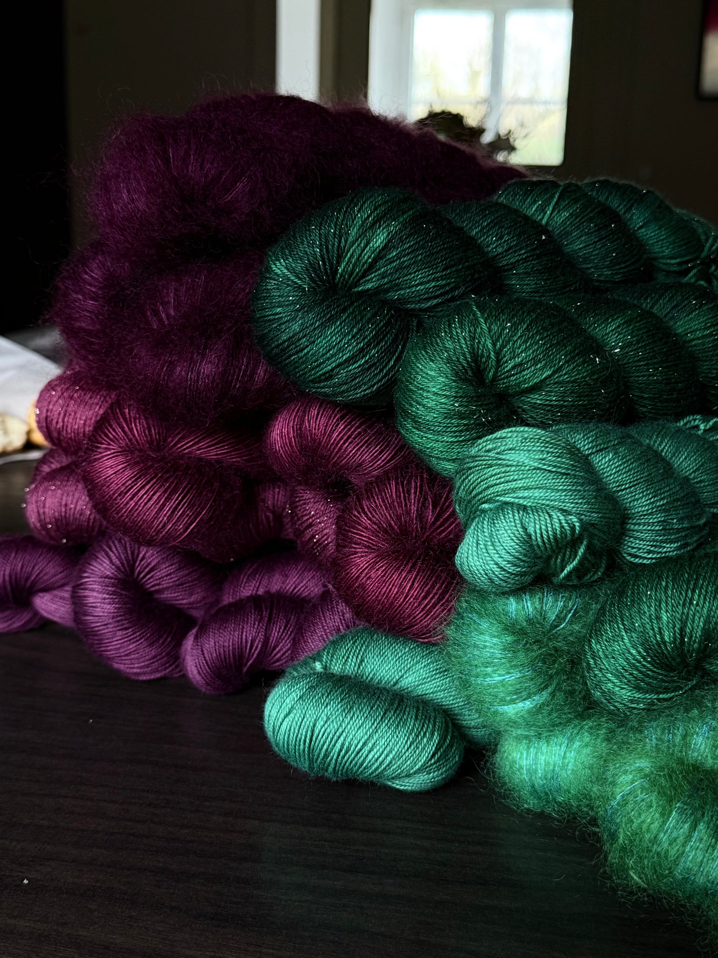 Bellezza Single Fingering Prunelle nuancé