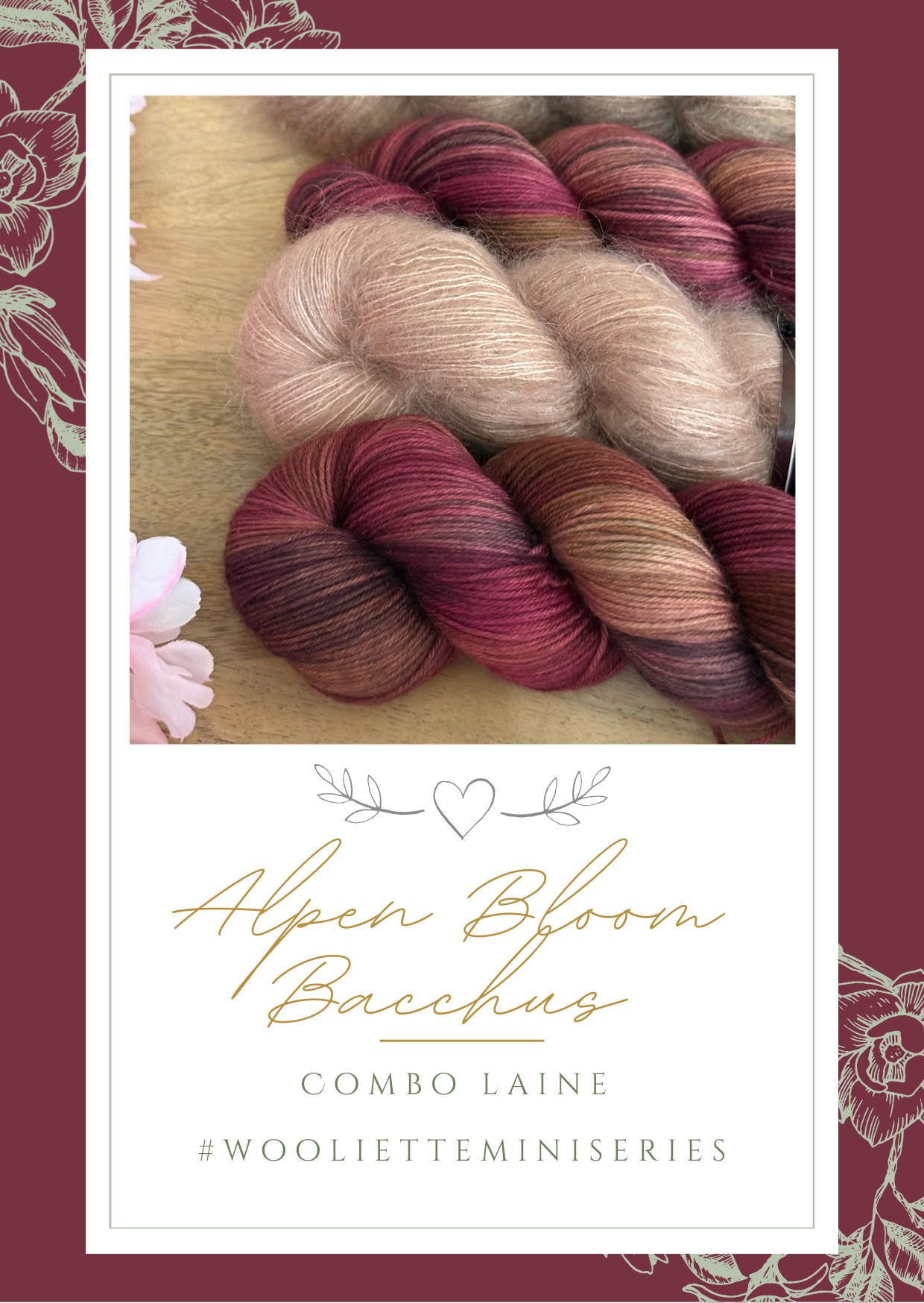 Combo laine – Pull Alpine Bloom