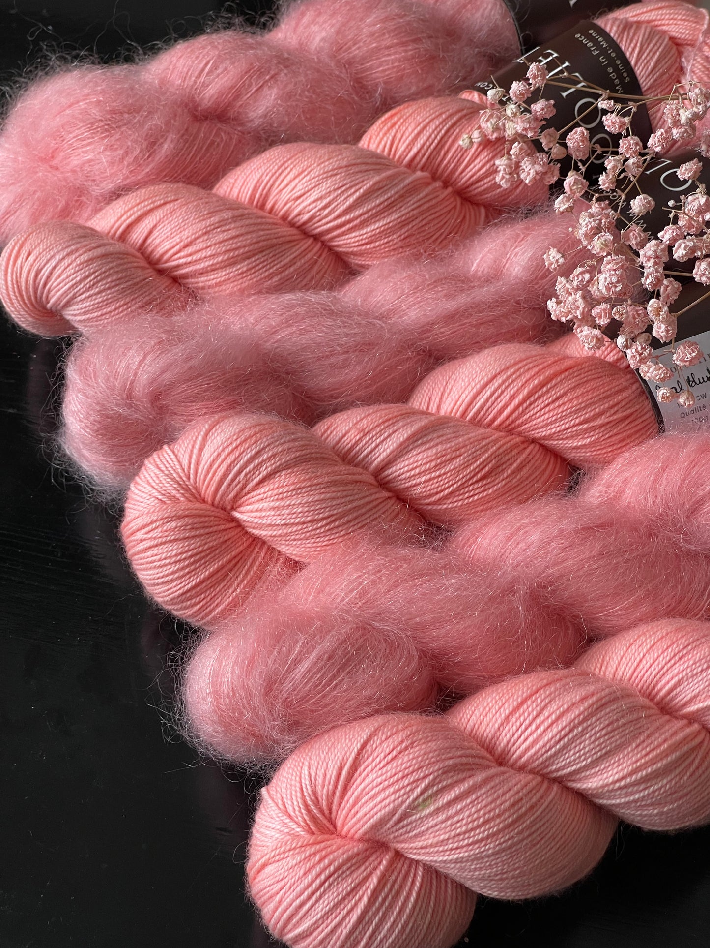 Doucette Kid Mohair & Soie Coral Blush