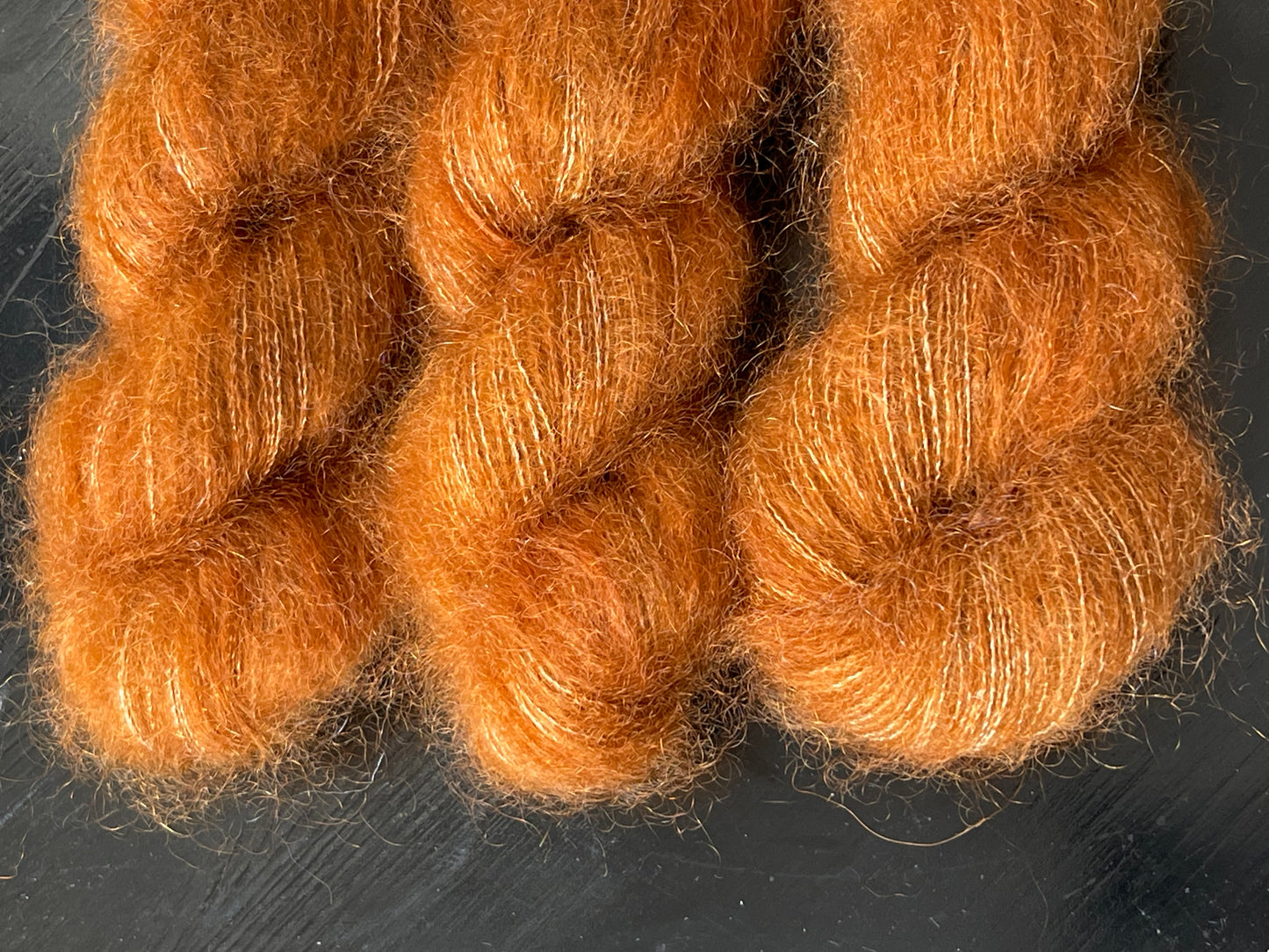 Doucette Kid Mohair & Soie Havana
