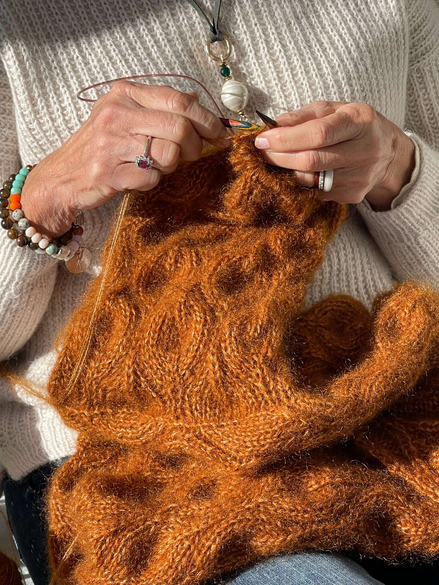 Olive Cardigan Kit Laine Woolietteminiseries
