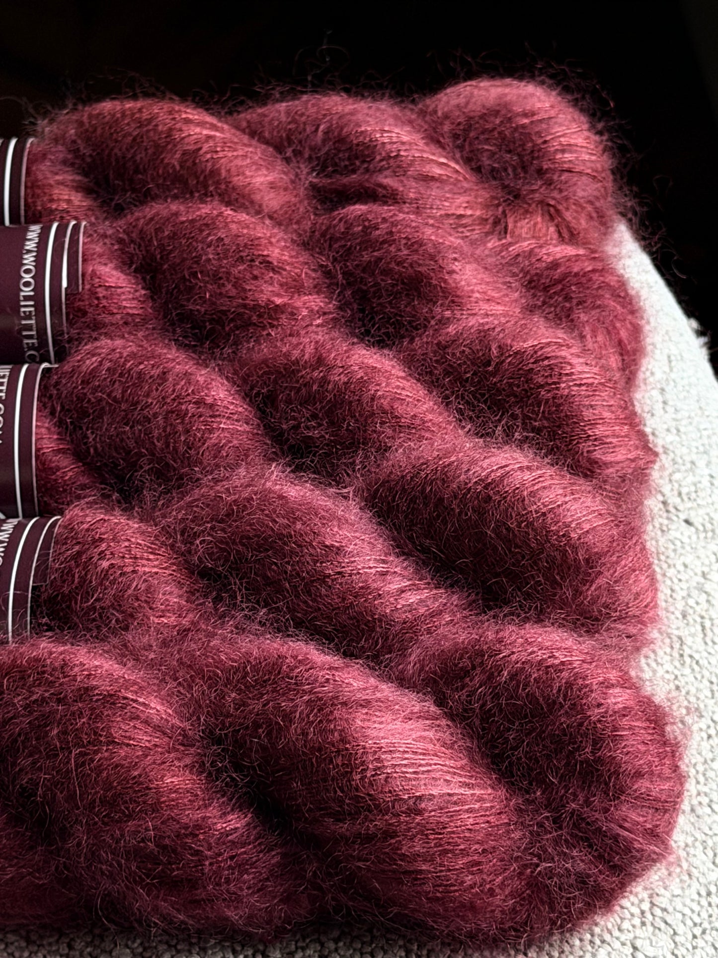 Doucette Kid Mohair & Soie Oxalys