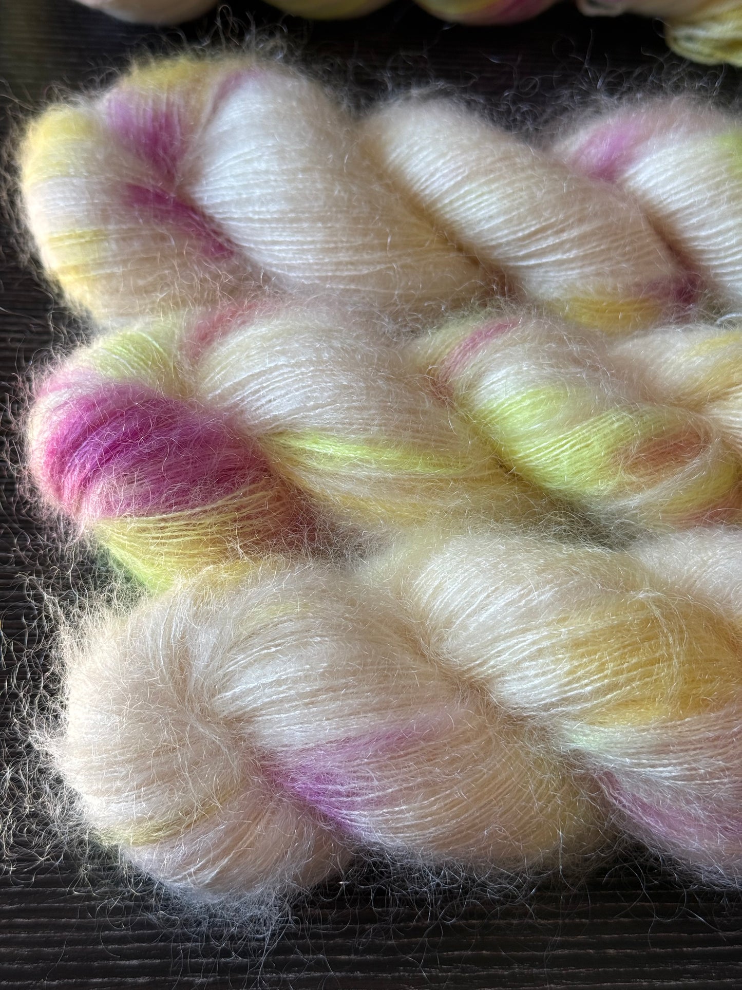 Doucette Kid Mohair & Soie Happy Colours Yellow Stone