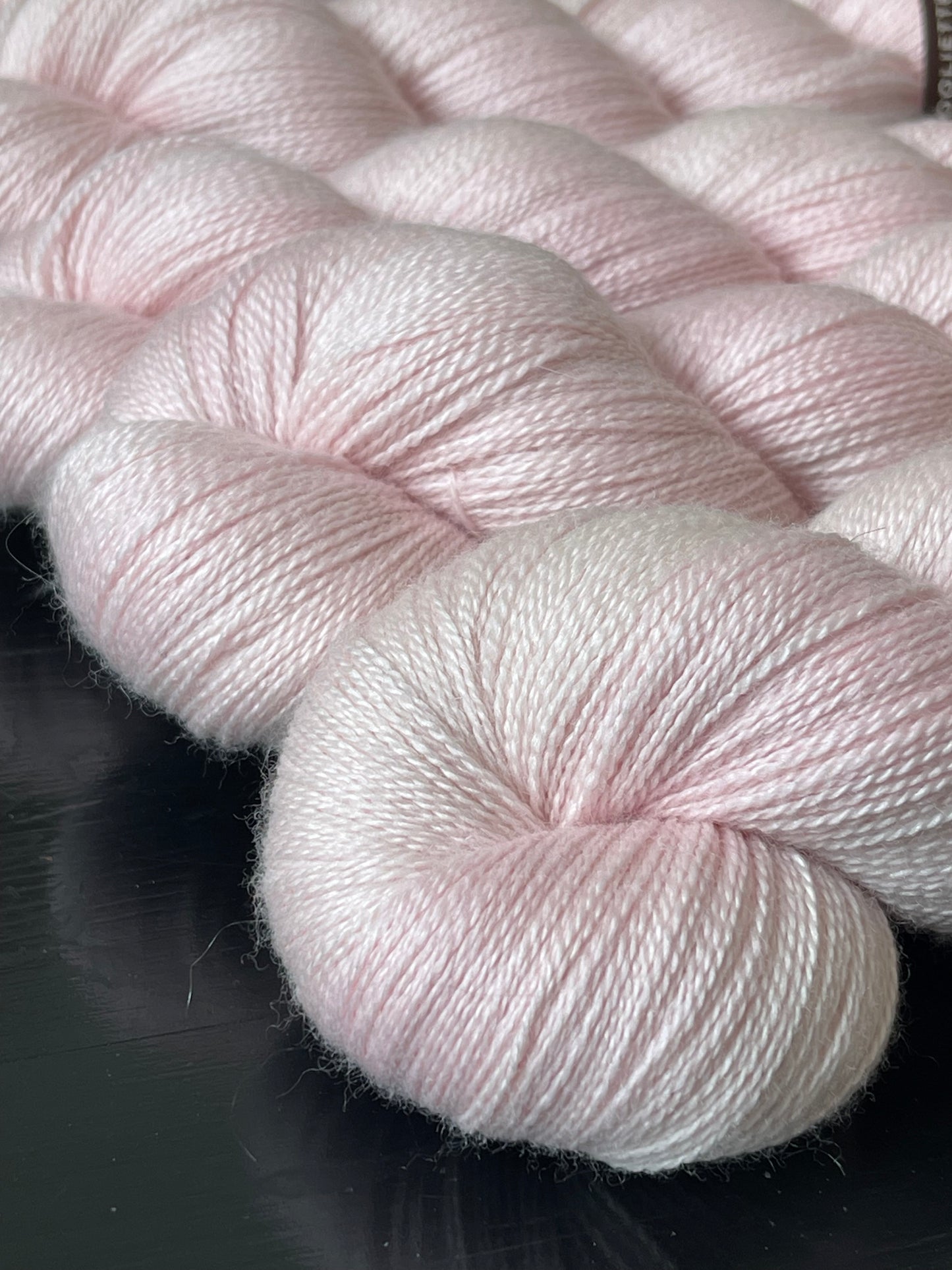 Silky Lace Merino & Soie Soft Pink