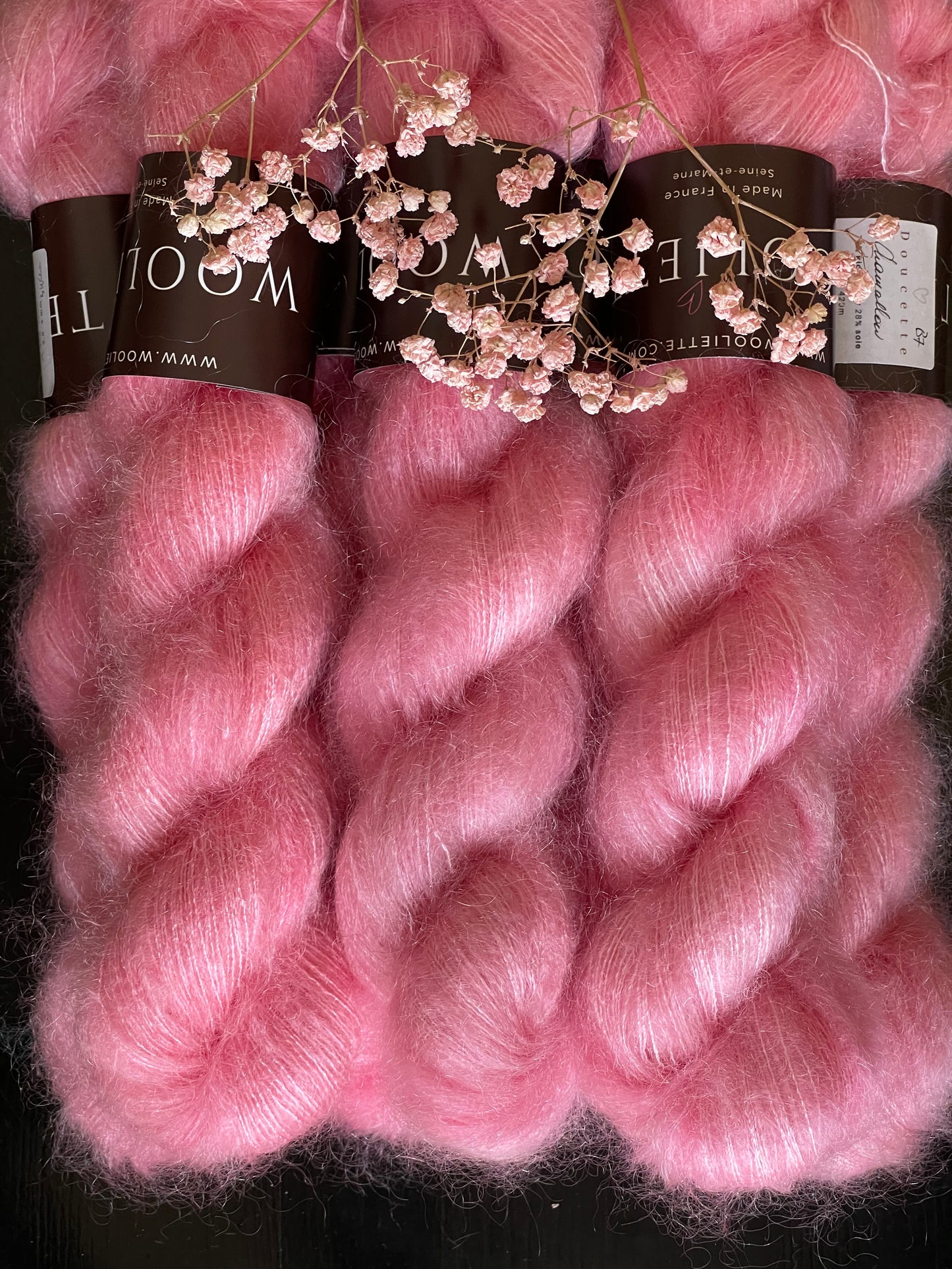 Doucette Kid Mohair & Soie Chamallow