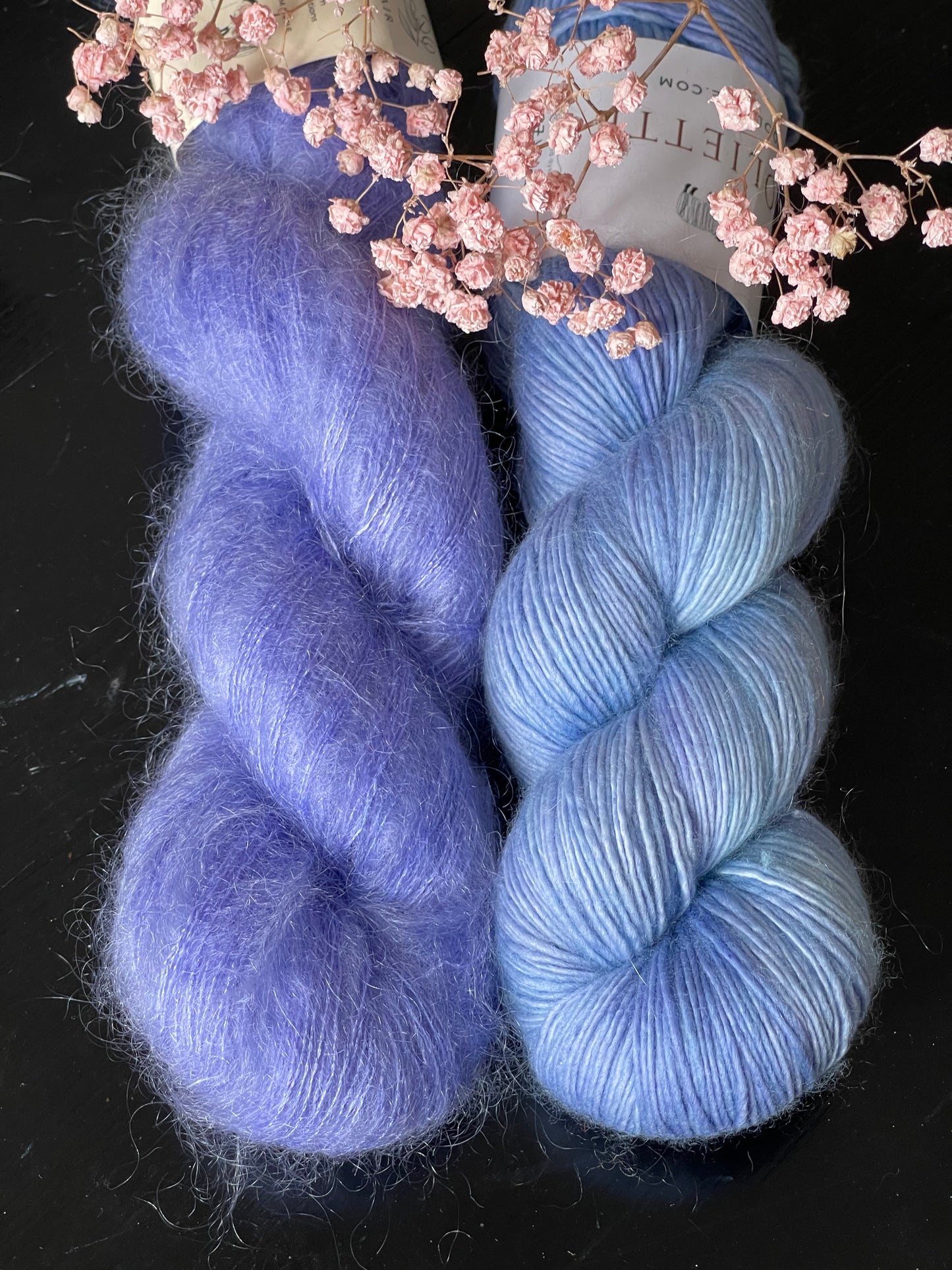 Kit Châle Neroli Bleuets Patron Offert