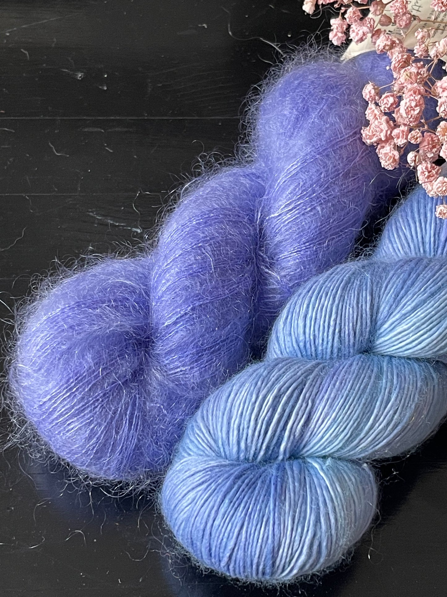Kit Châle Neroli Bleuets Patron Offert