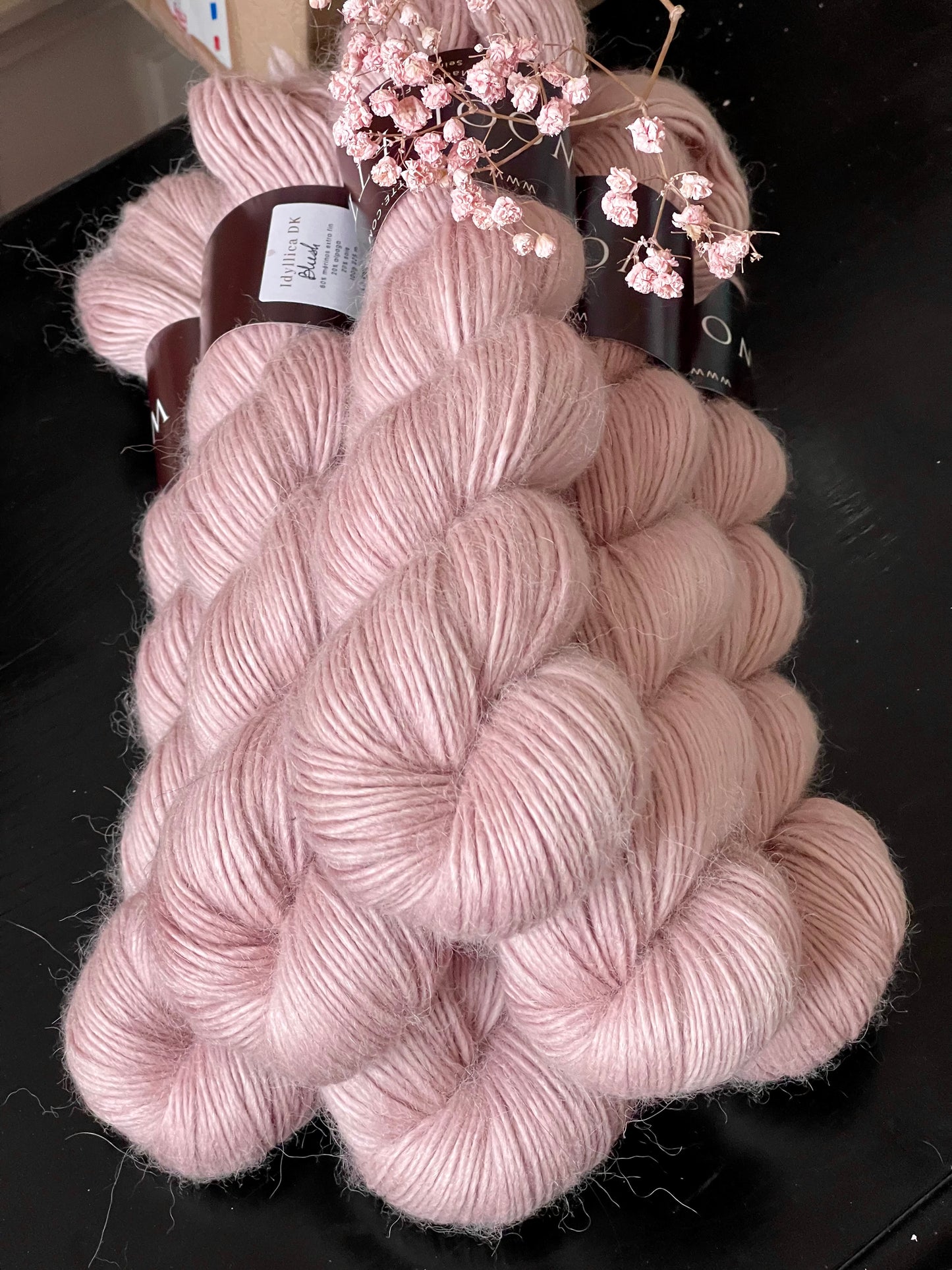 DK Idyllica Alpaga Merino Soie Blush