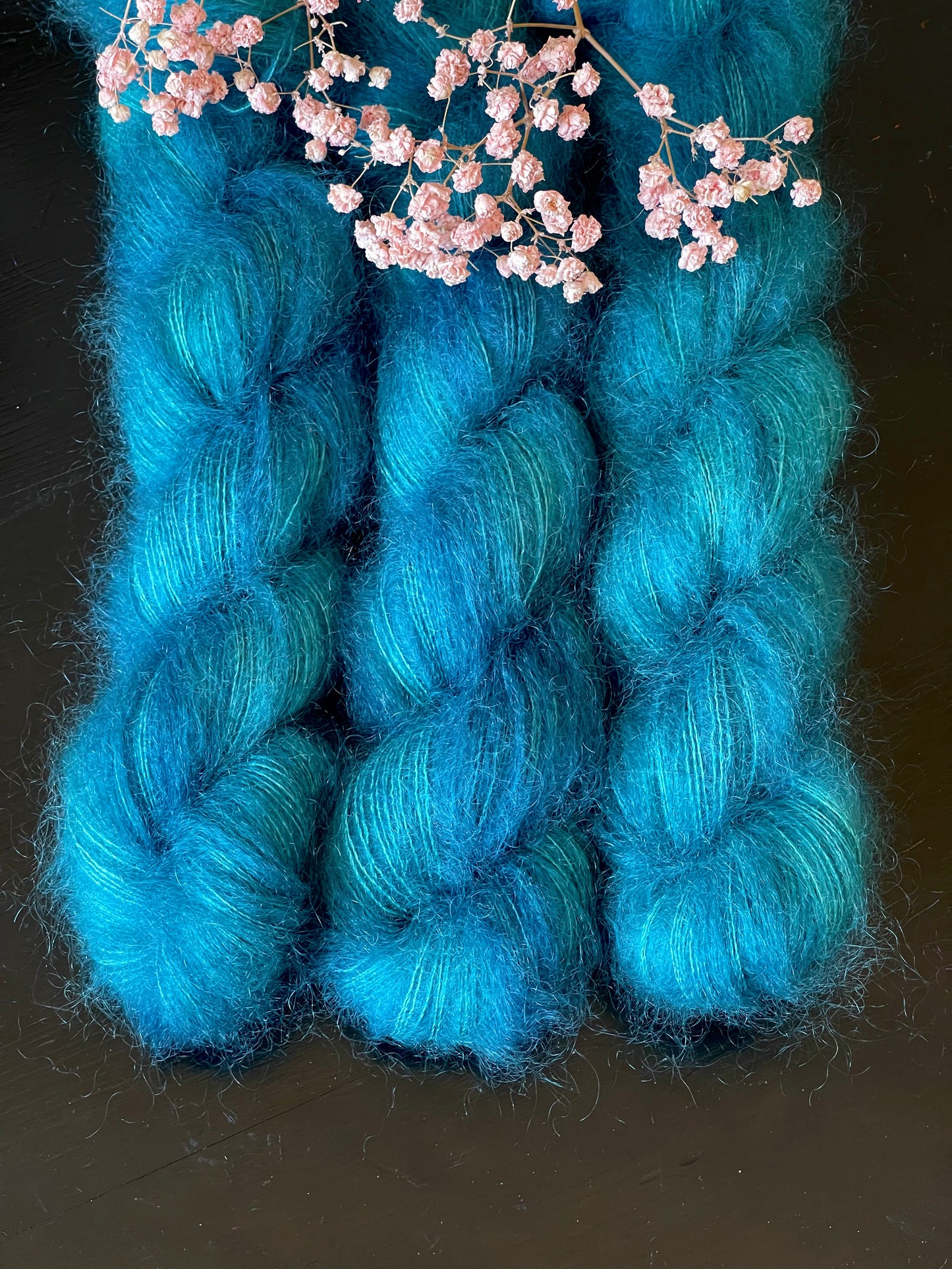 Doucette Kid Mohair & Soie Happy Peacock