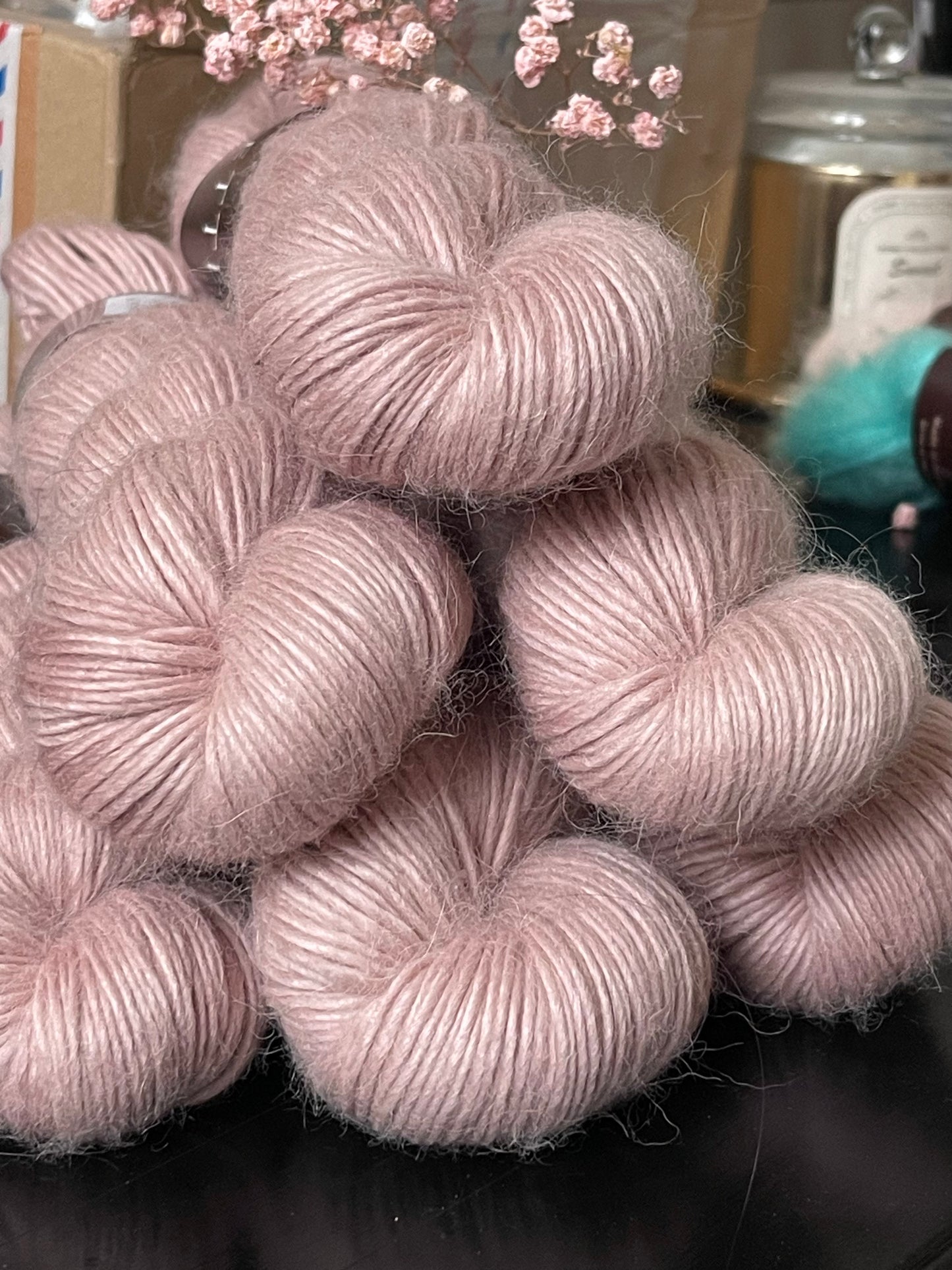 DK Idyllica Alpaga Merino Soie Blush
