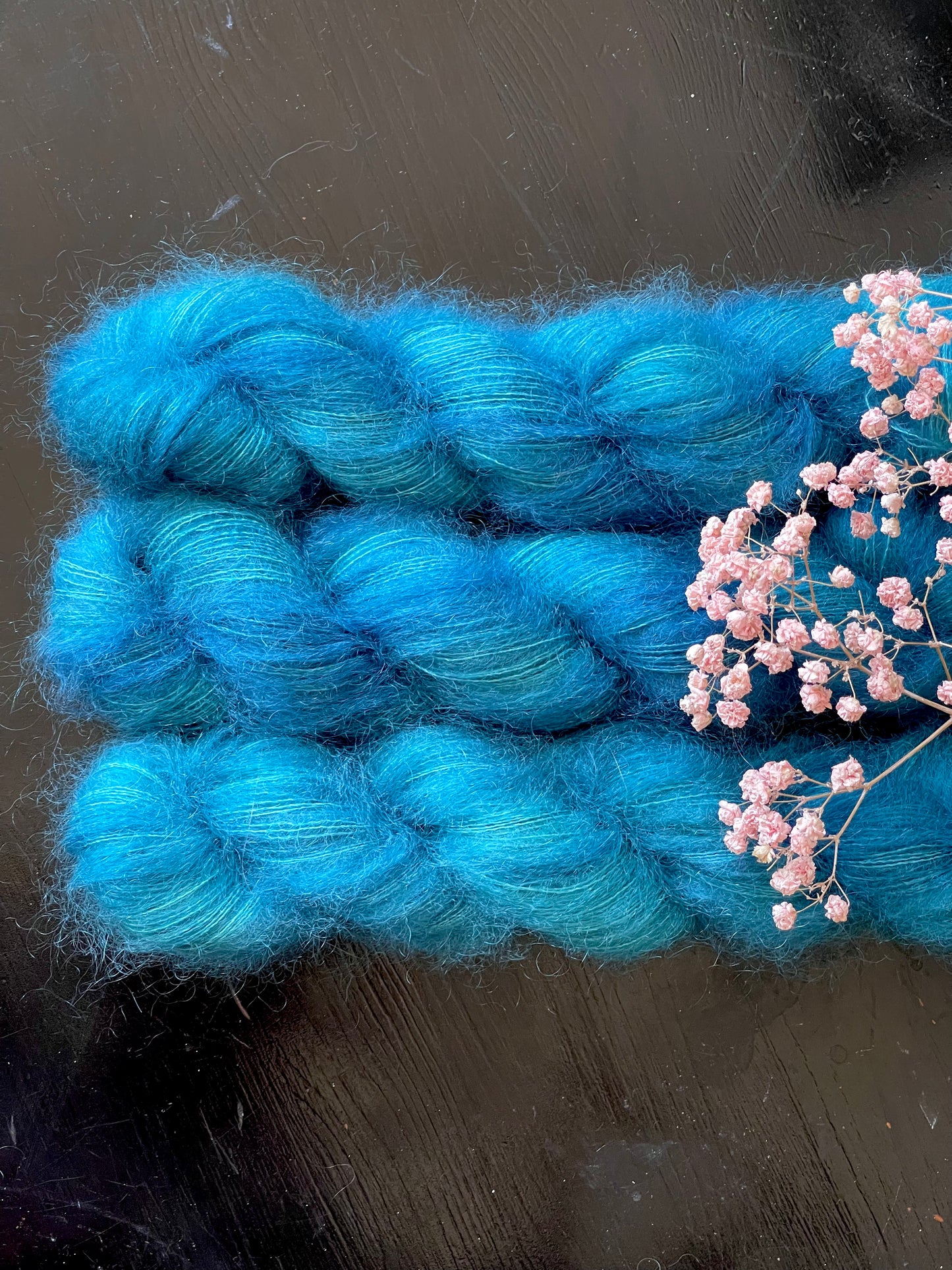 Doucette Kid Mohair & Soie Happy Peacock