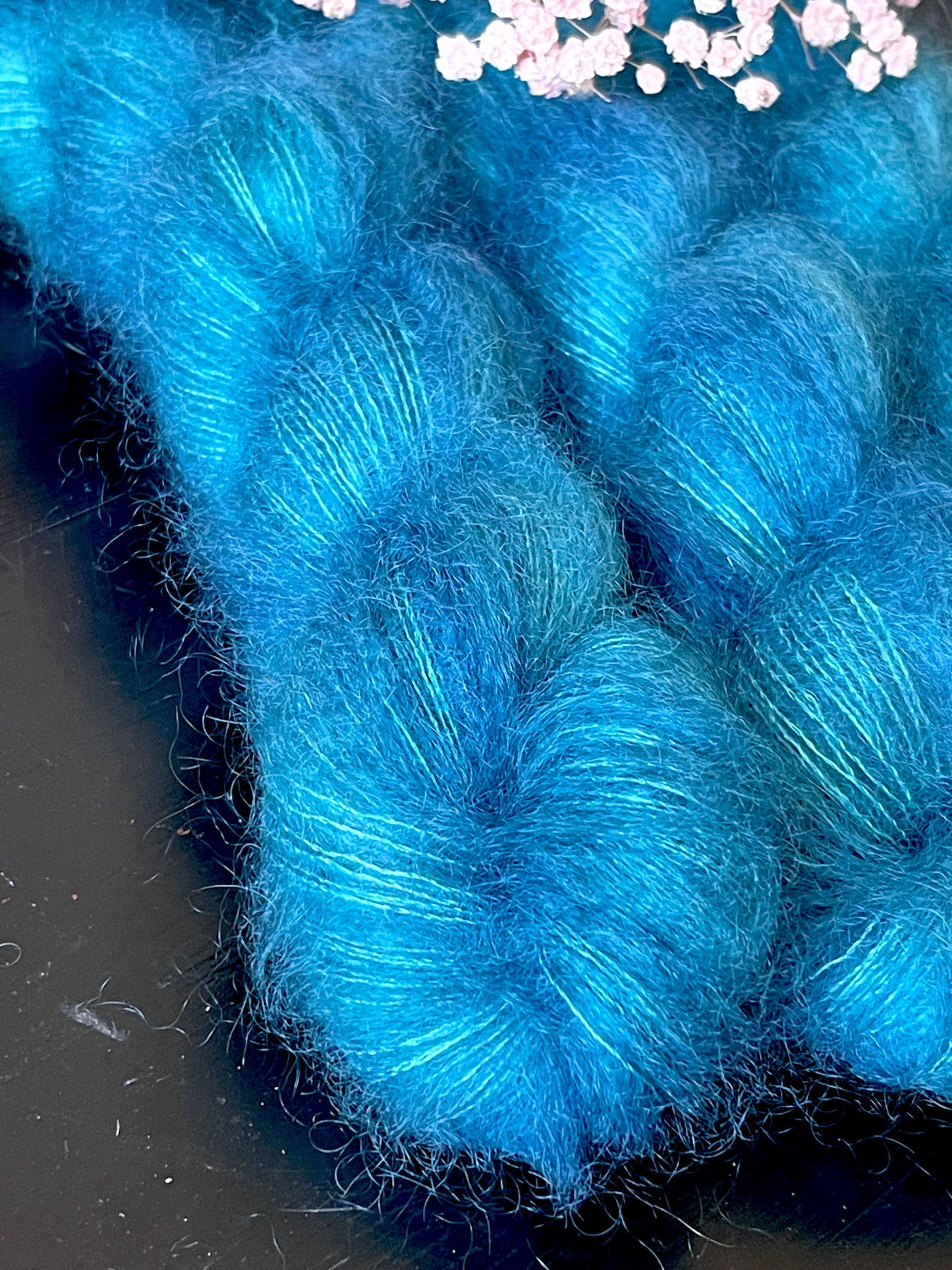 Doucette Kid Mohair & Soie Happy Peacock