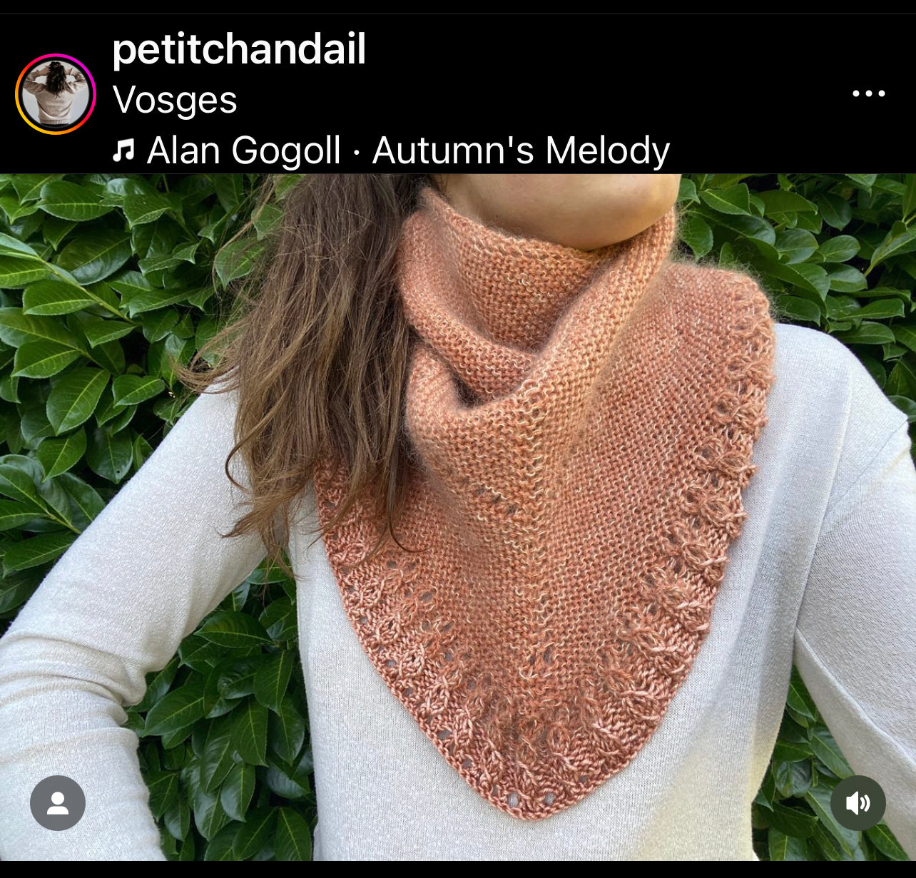 Neroli Shawl pattern PDF English