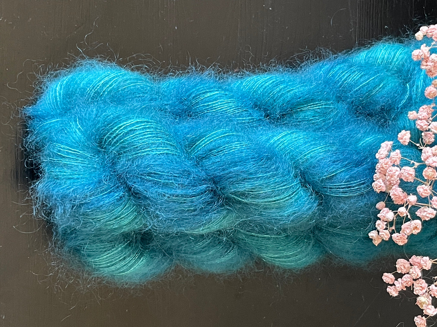 Doucette Kid Mohair & Soie Happy Peacock