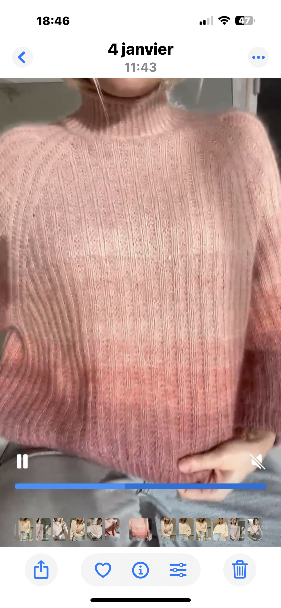 Kit Laine Ribbed Jumper Les Bleus Verts