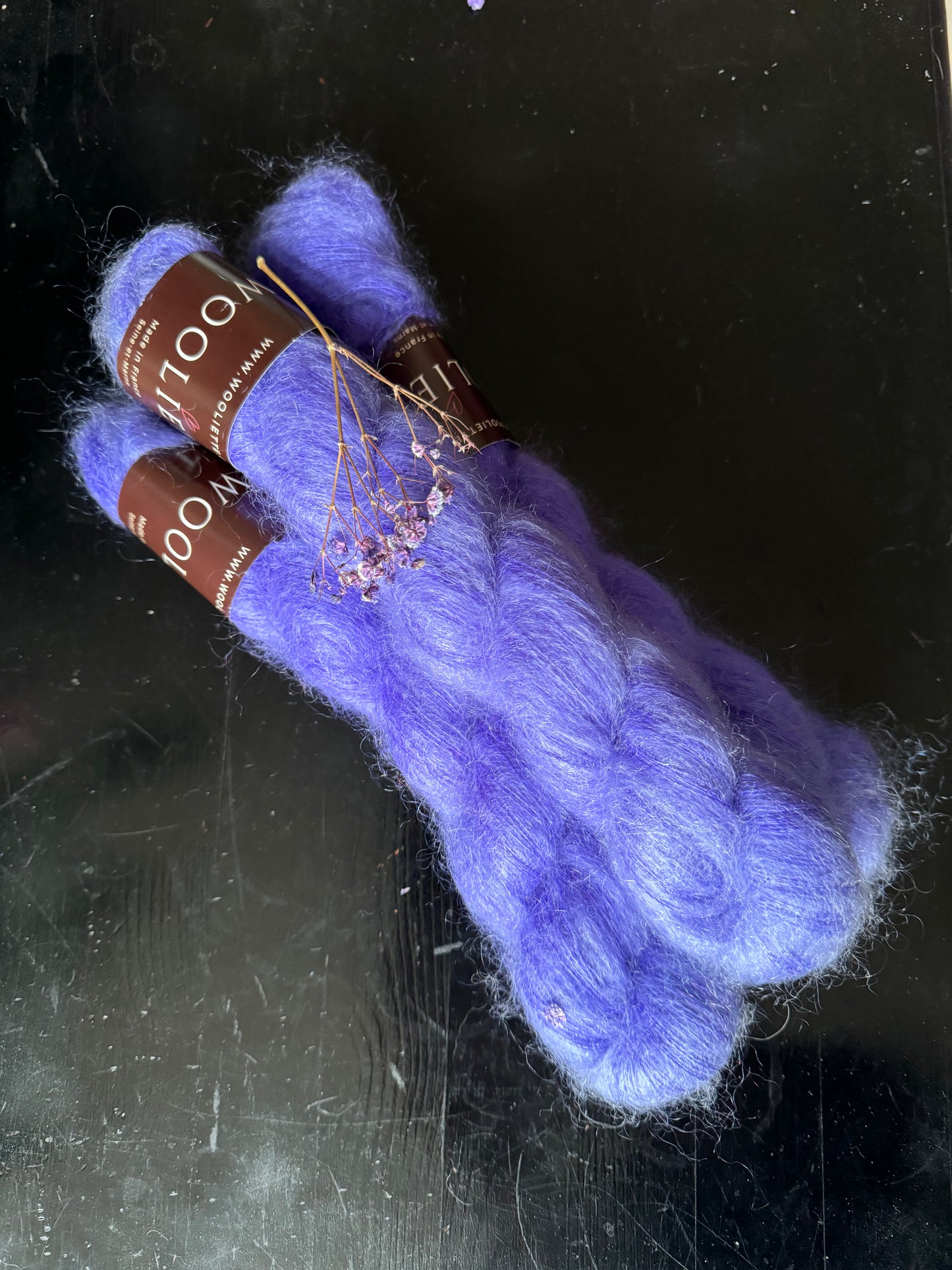 Doucette Kid Mohair & Soie Abyssale