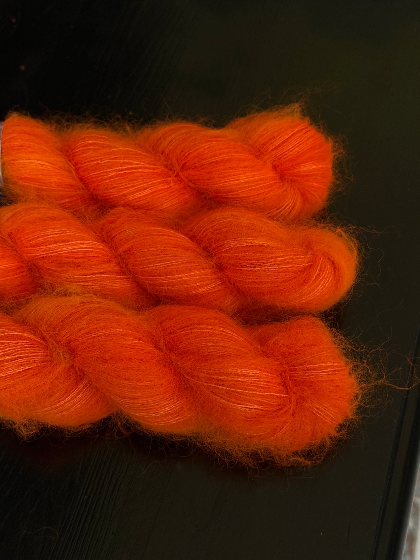 Doucette Kid Mohair & Soie Sunset Spritz (neon)