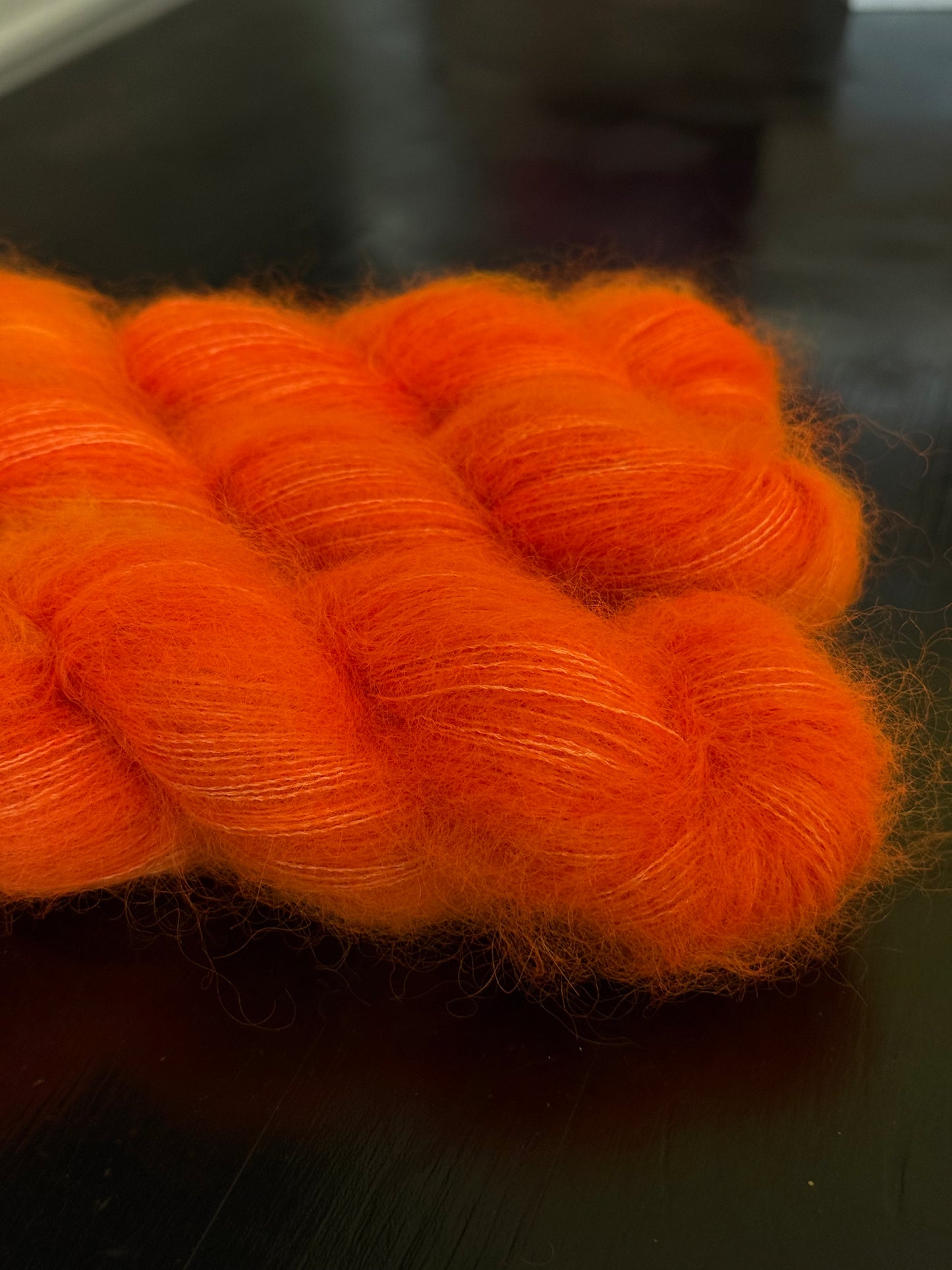 Doucette Kid Mohair & Soie Sunset Spritz (neon)