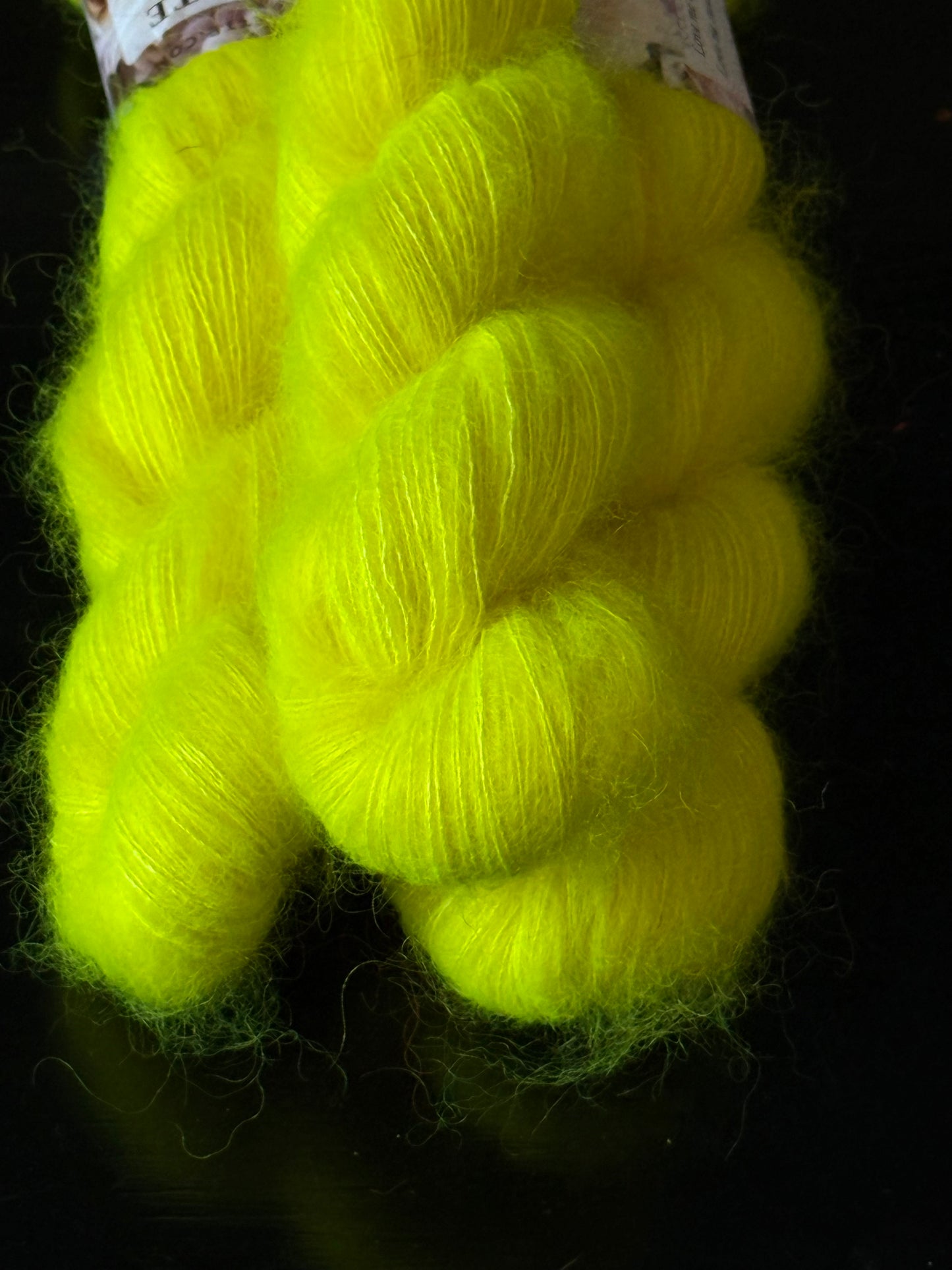 Doucette Kid Mohair & Soie Limoncello (neon)