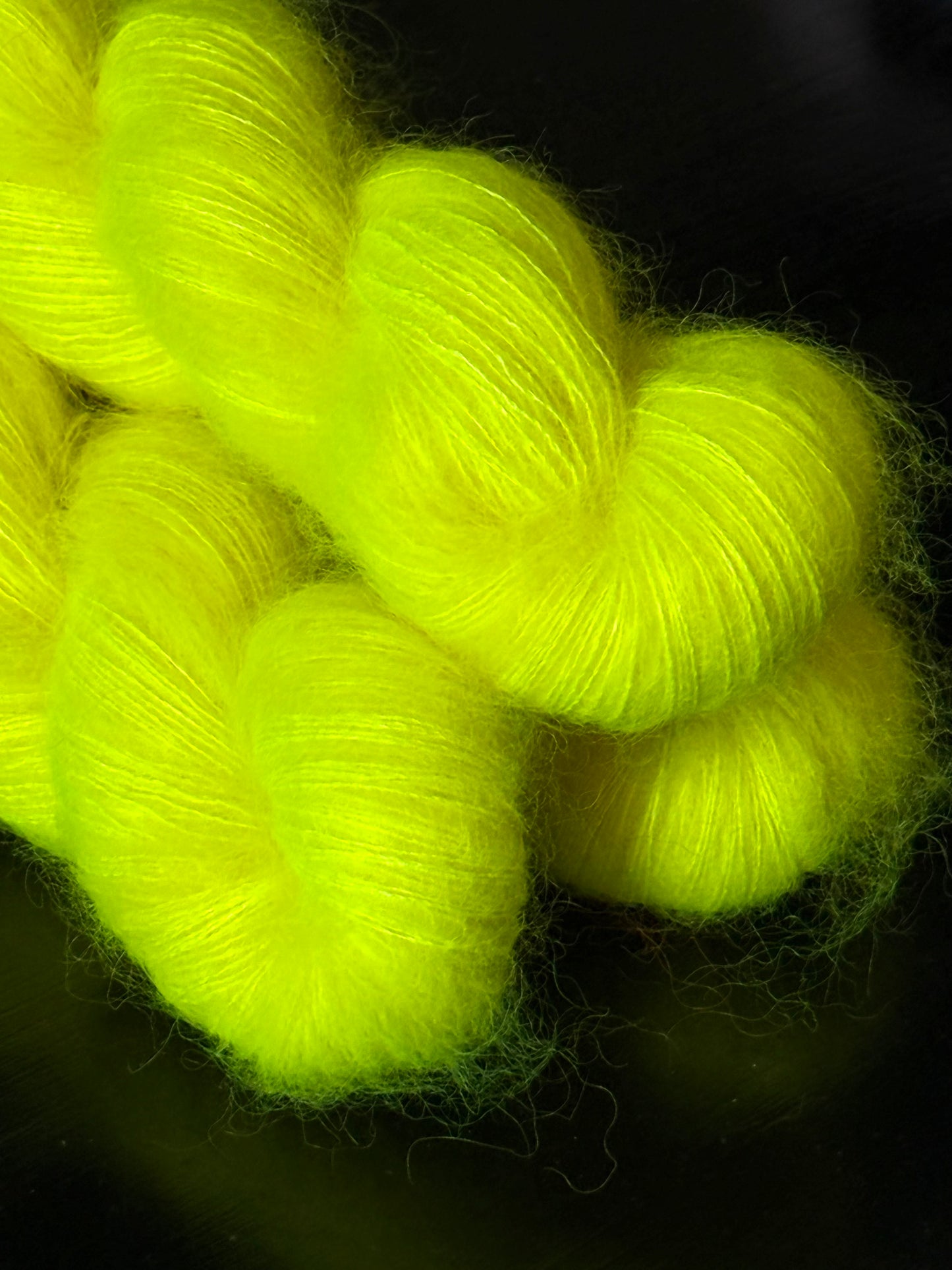 Doucette Kid Mohair & Soie Limoncello (neon)