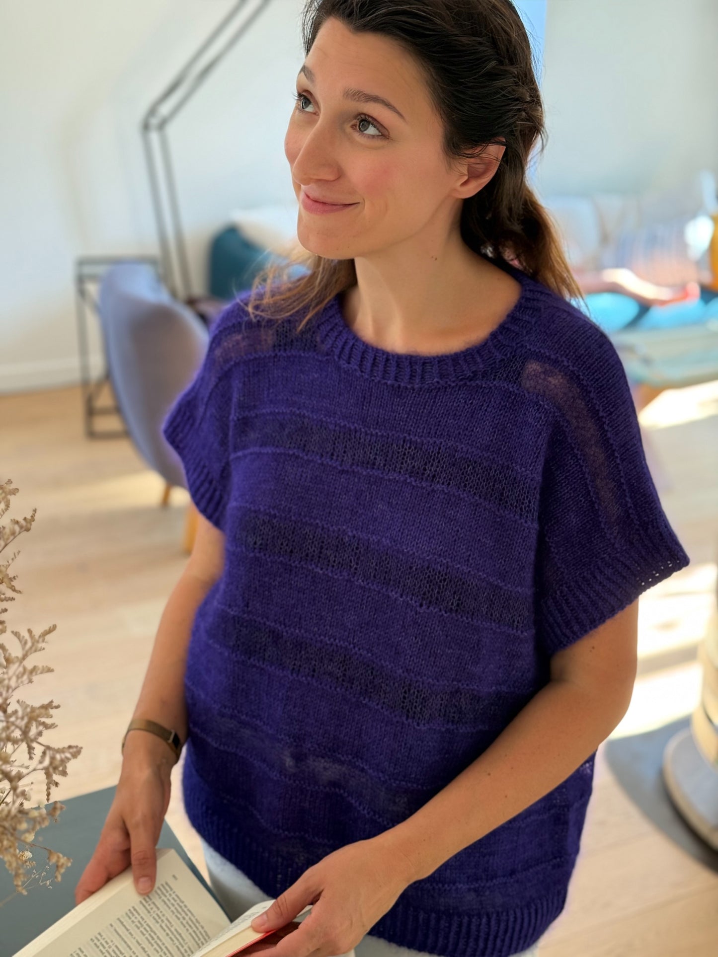 ICE TEE Knitting Pattern PDF English Version