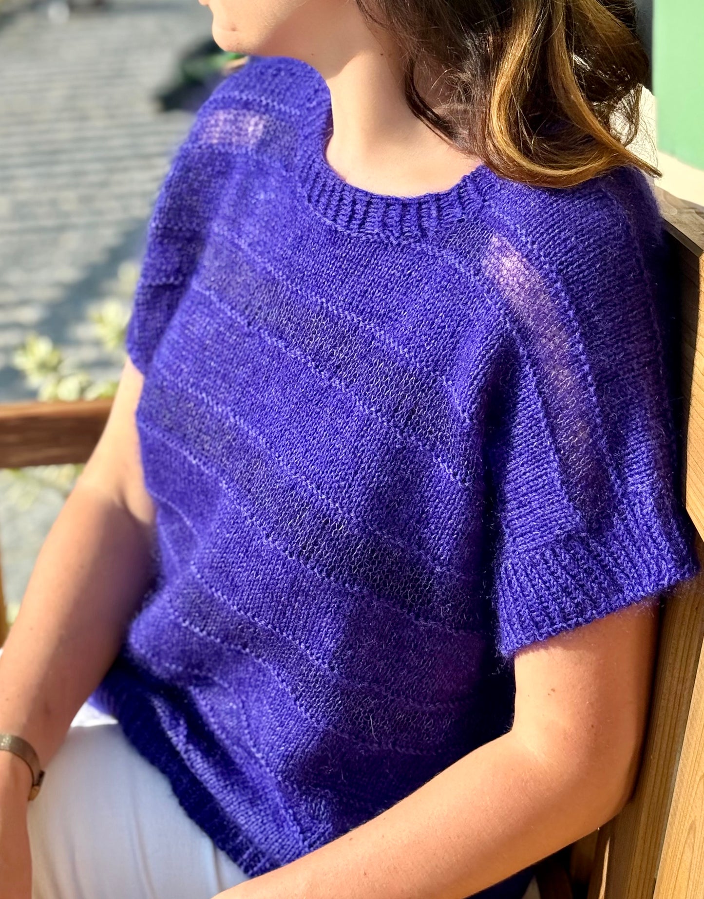 ICE TEE Knitting Pattern PDF English Version