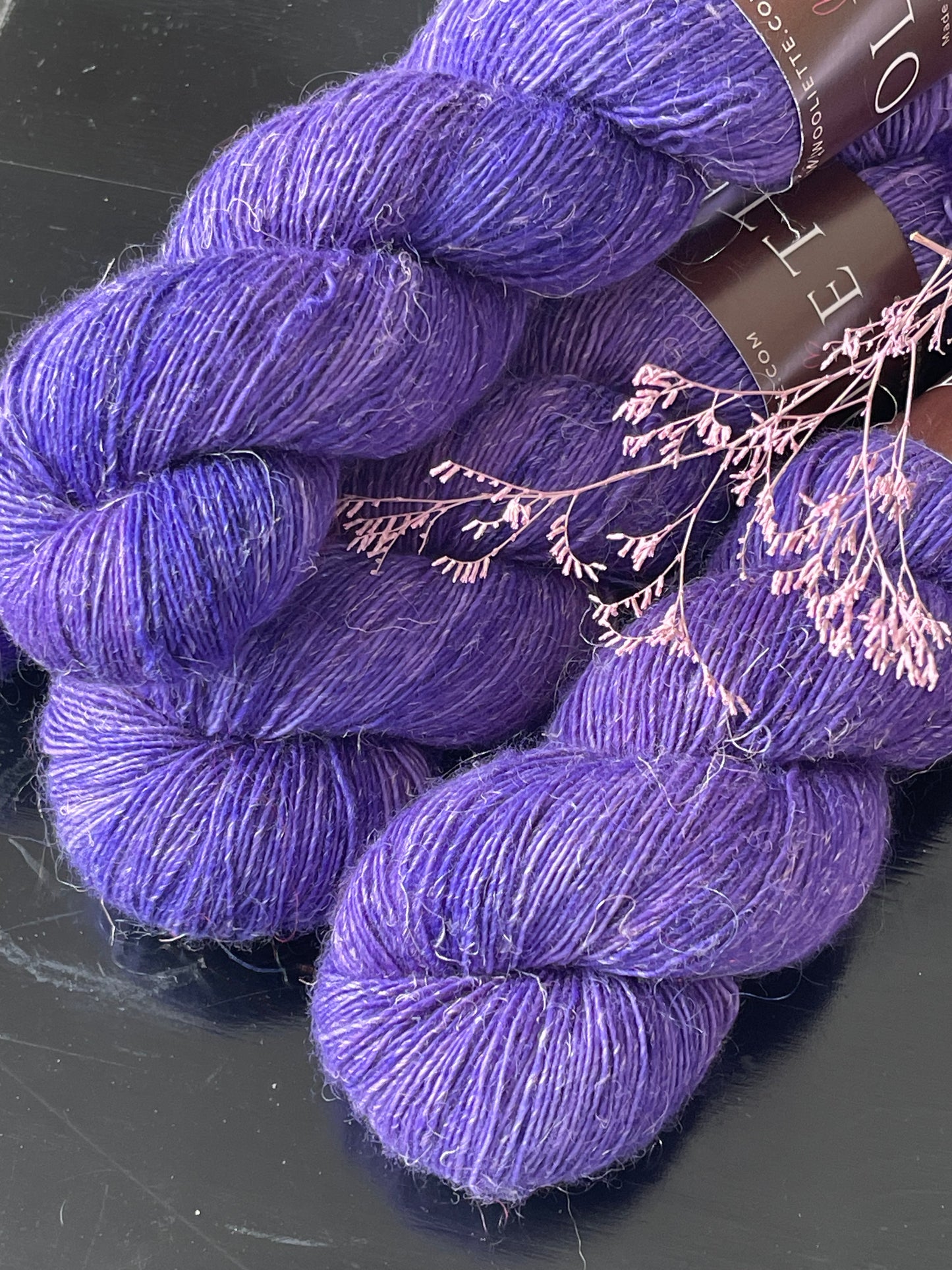 Linamorata Améthyste Merino & Lin