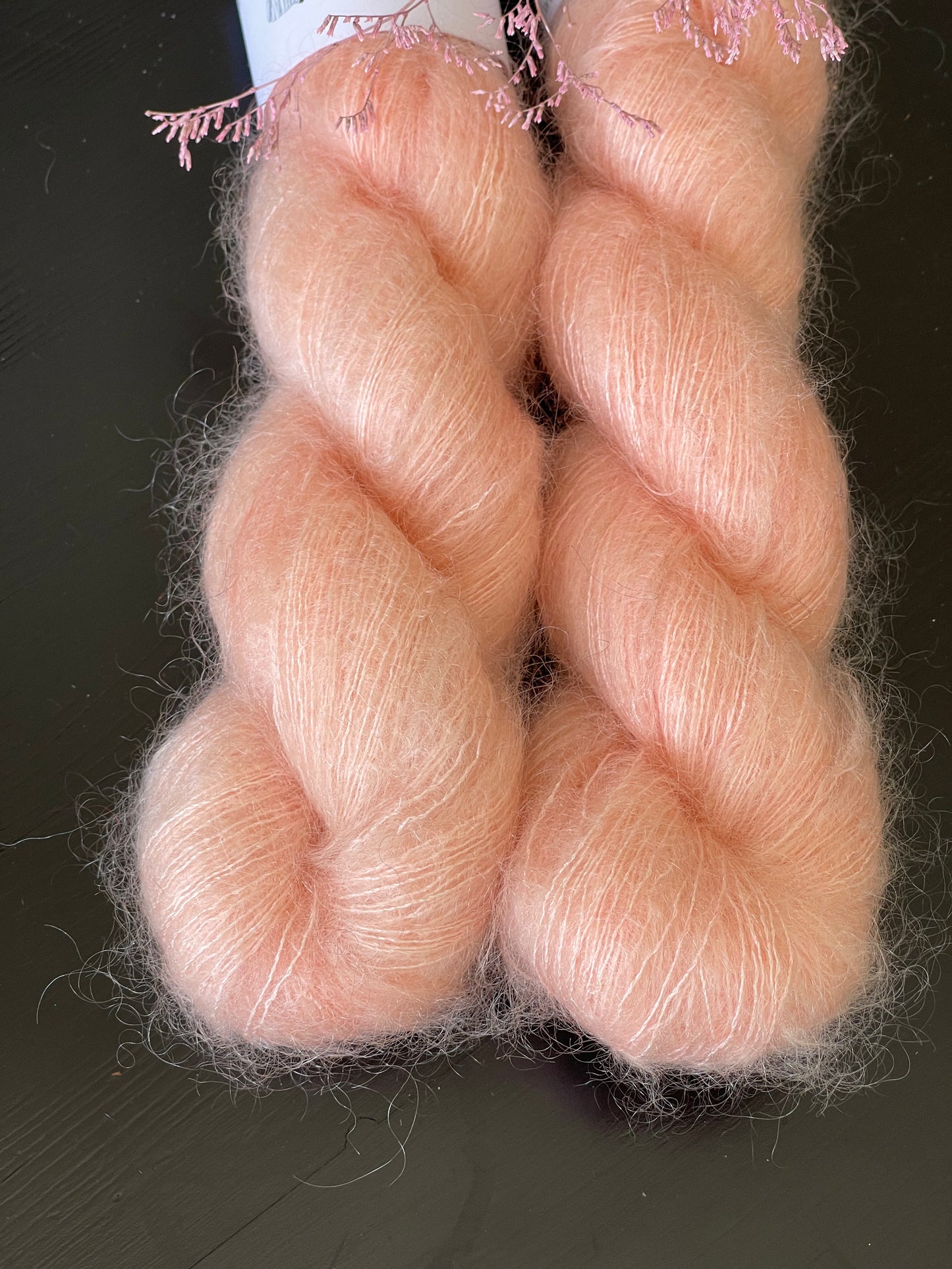 NR Peachy Doucette Mohair et Soie