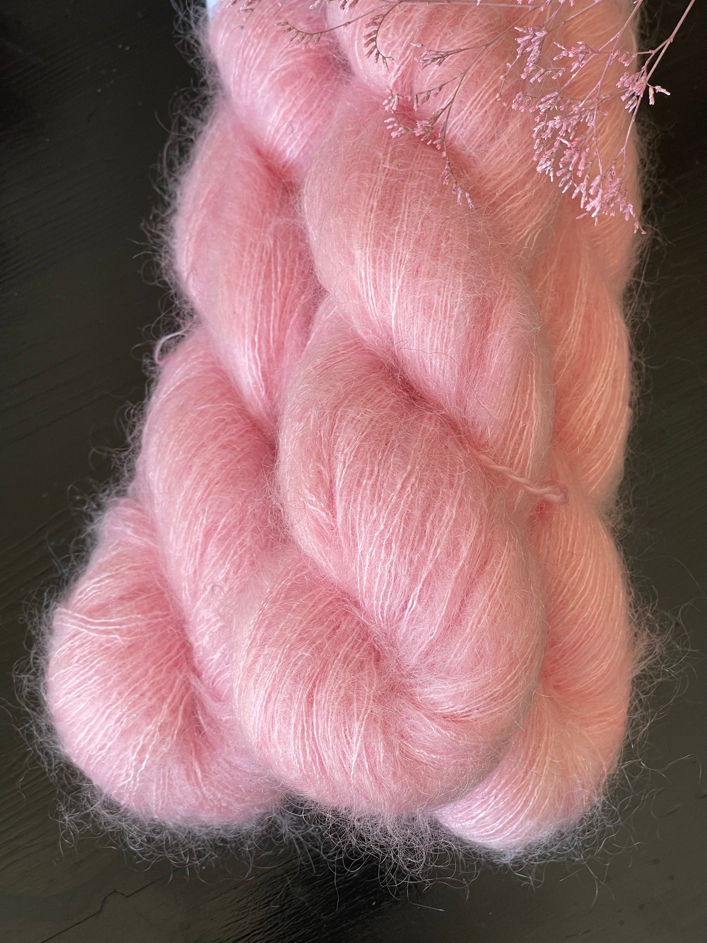NR Pop Pink Doucette Mohair et Soie