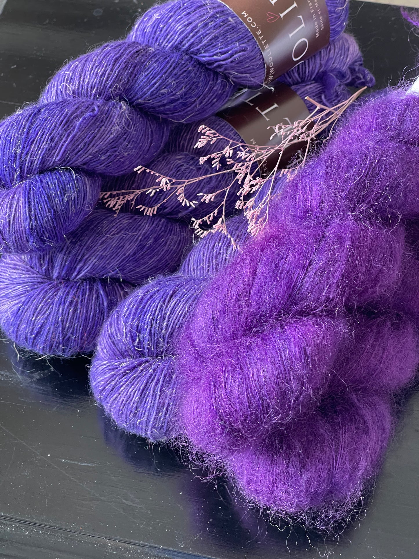 Linamorata Améthyste Merino & Lin
