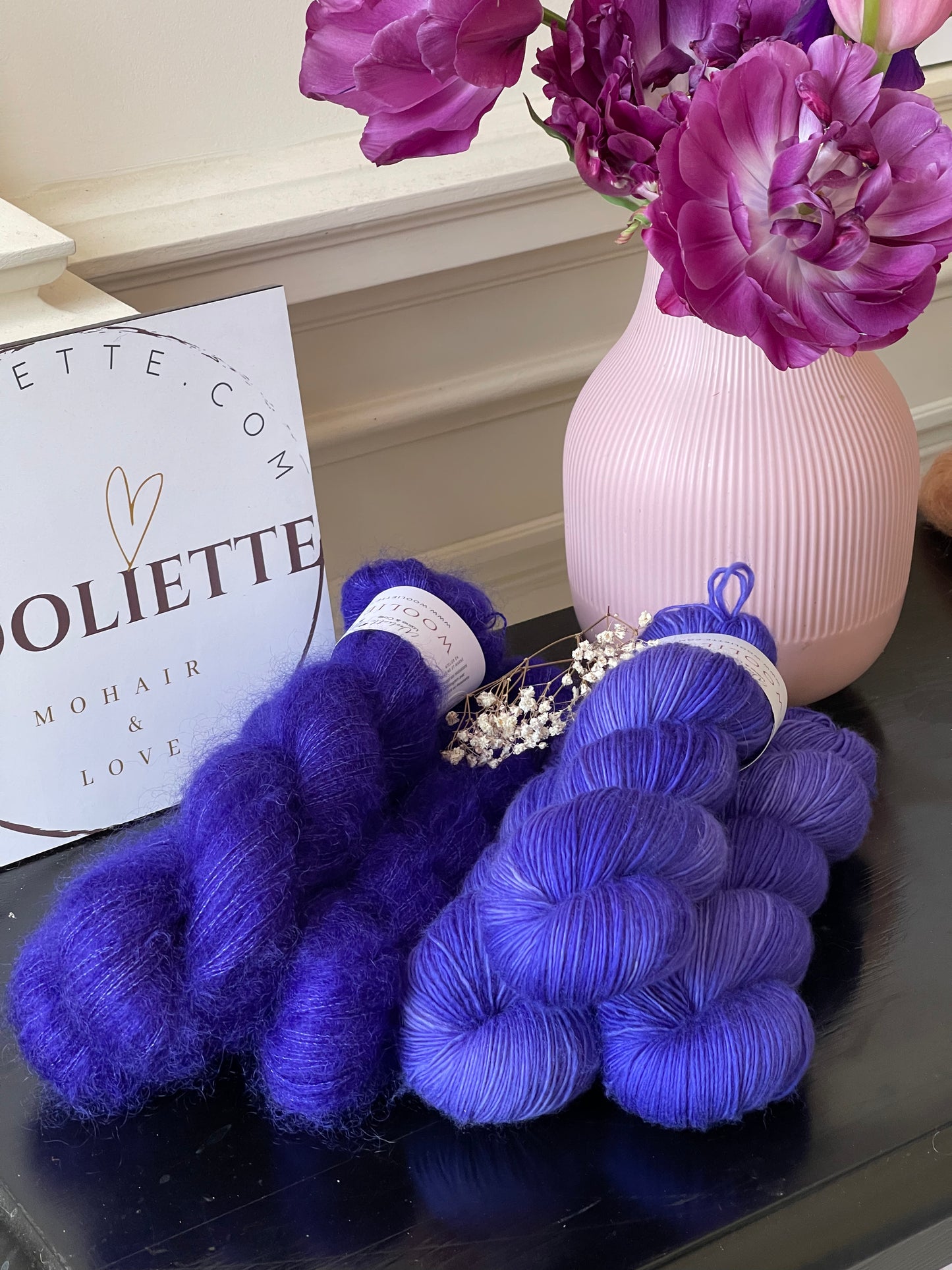 Doucette Kid Mohair & Soie Betty Blue