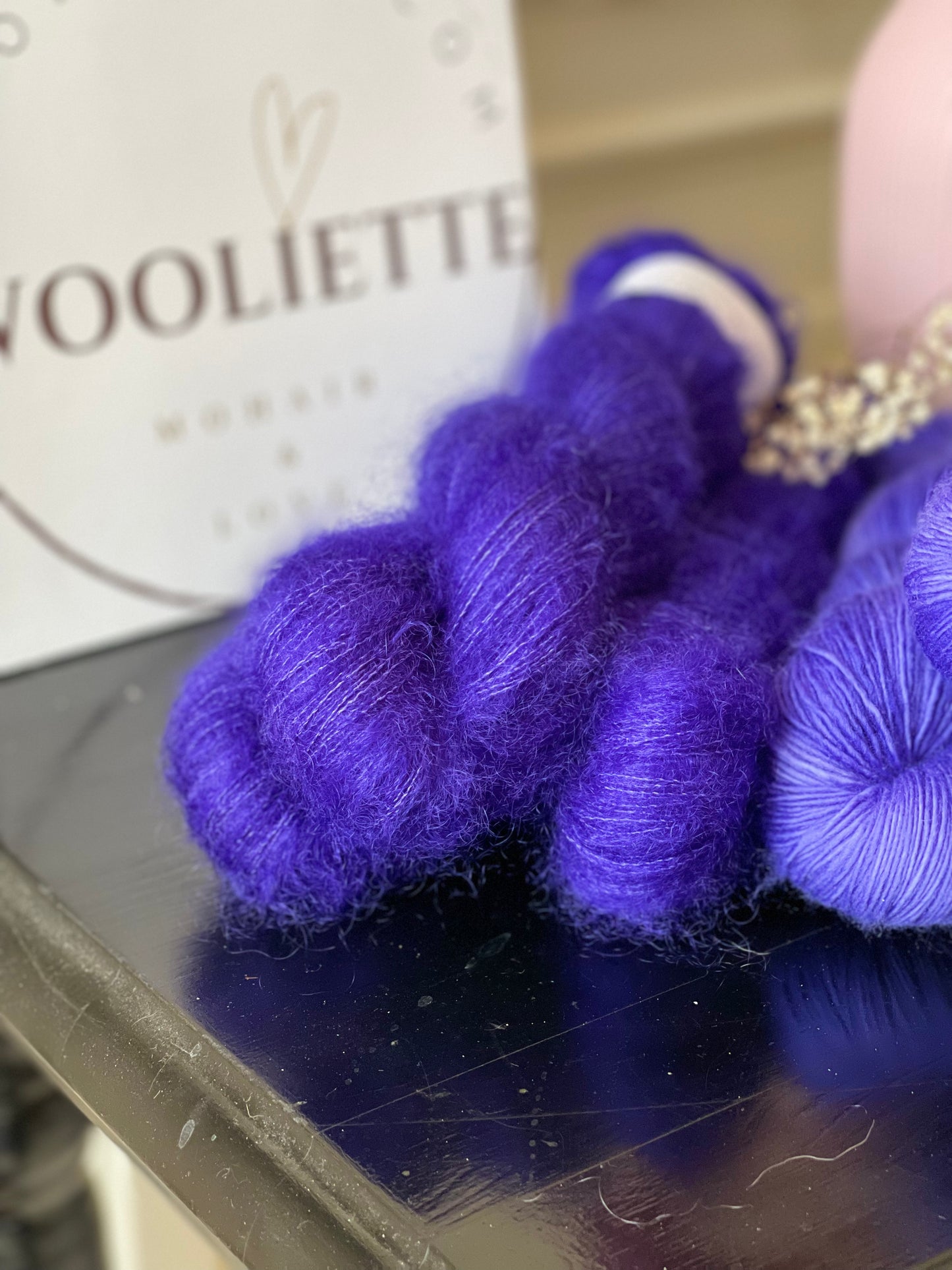 Felicia Single merino fingering Betty Blue