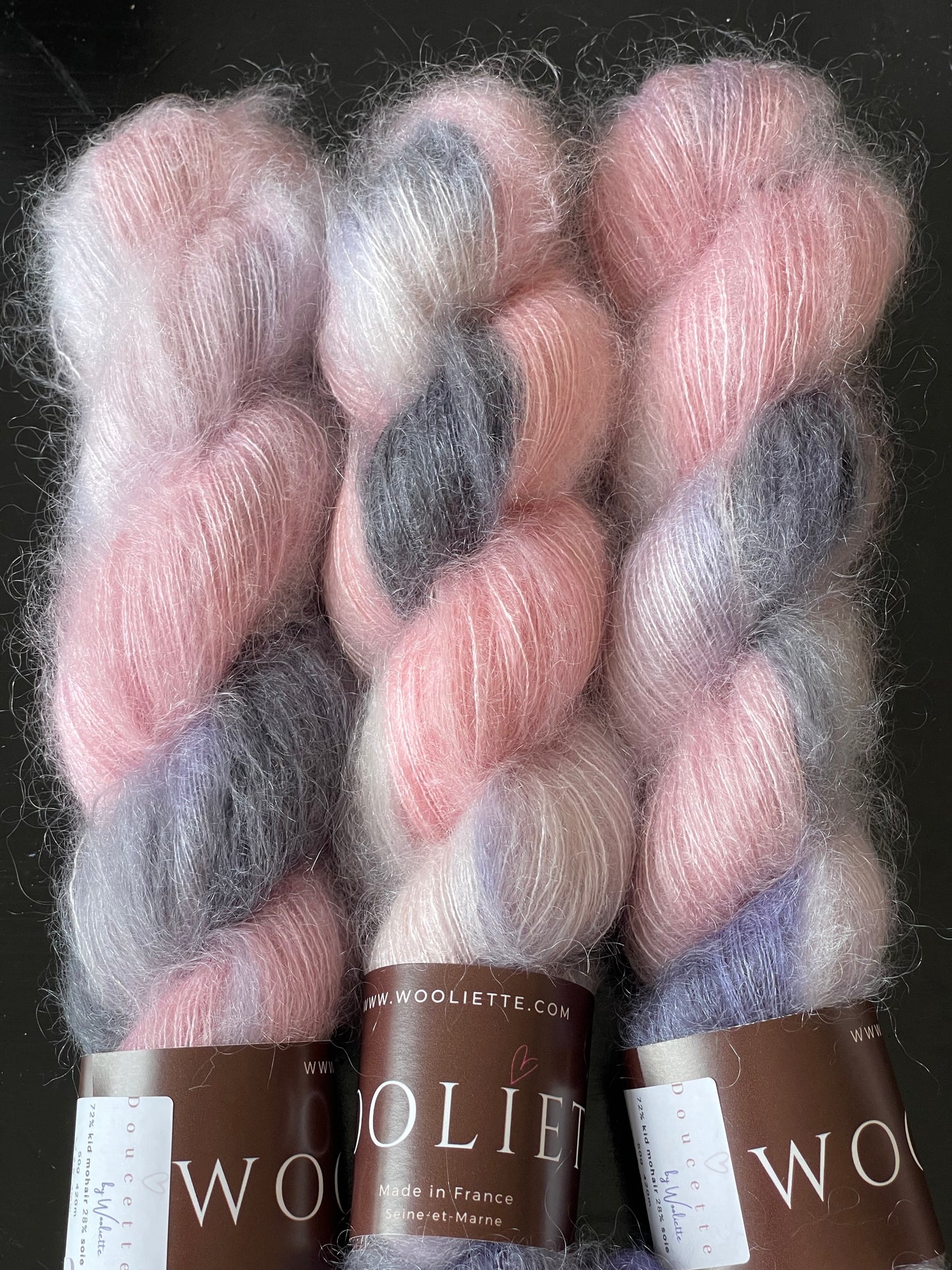 Doucette Kid Mohair & Soie Happy Colours Désireuse