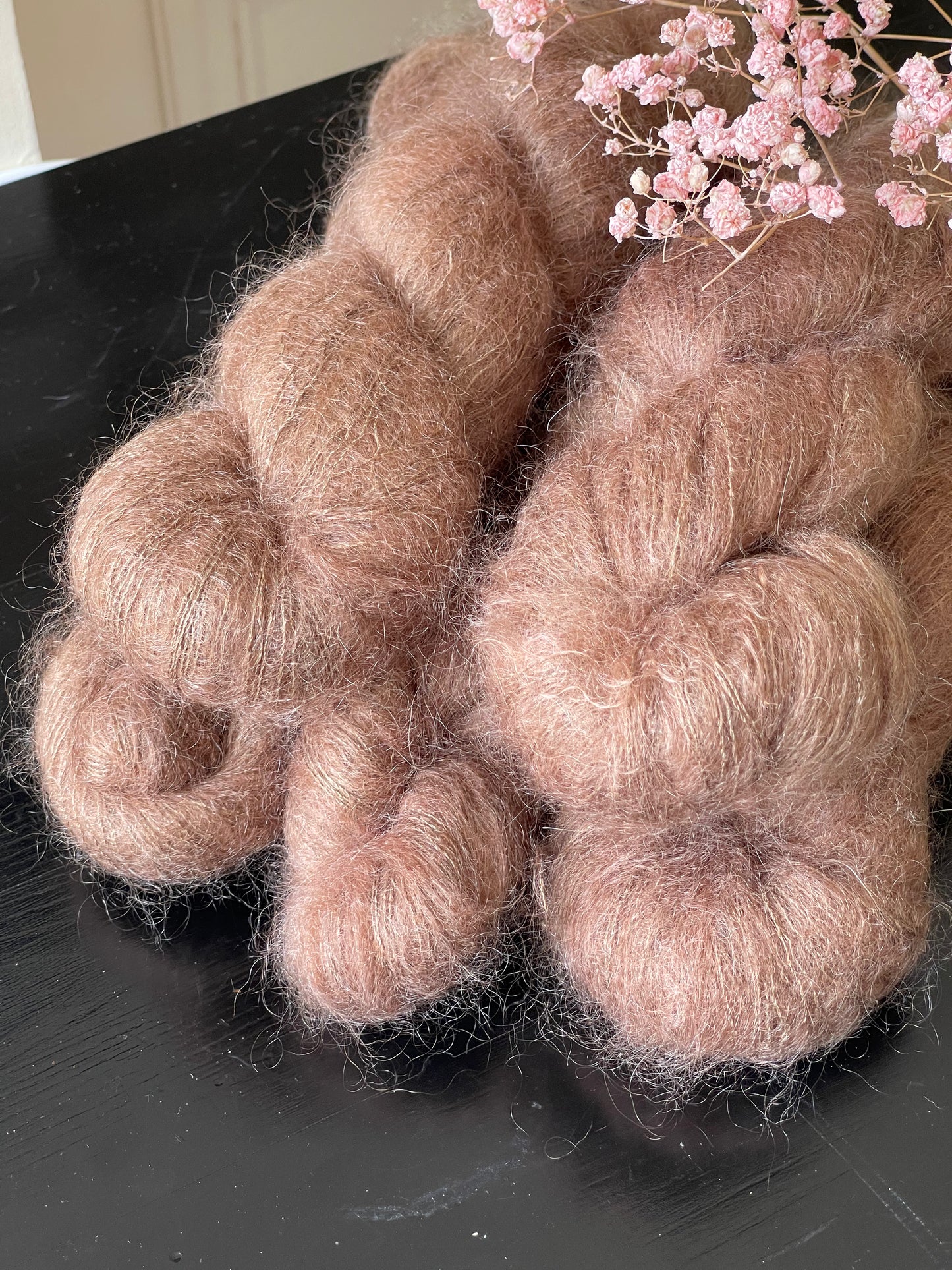 NR Tan Doucette Mohair et Soie