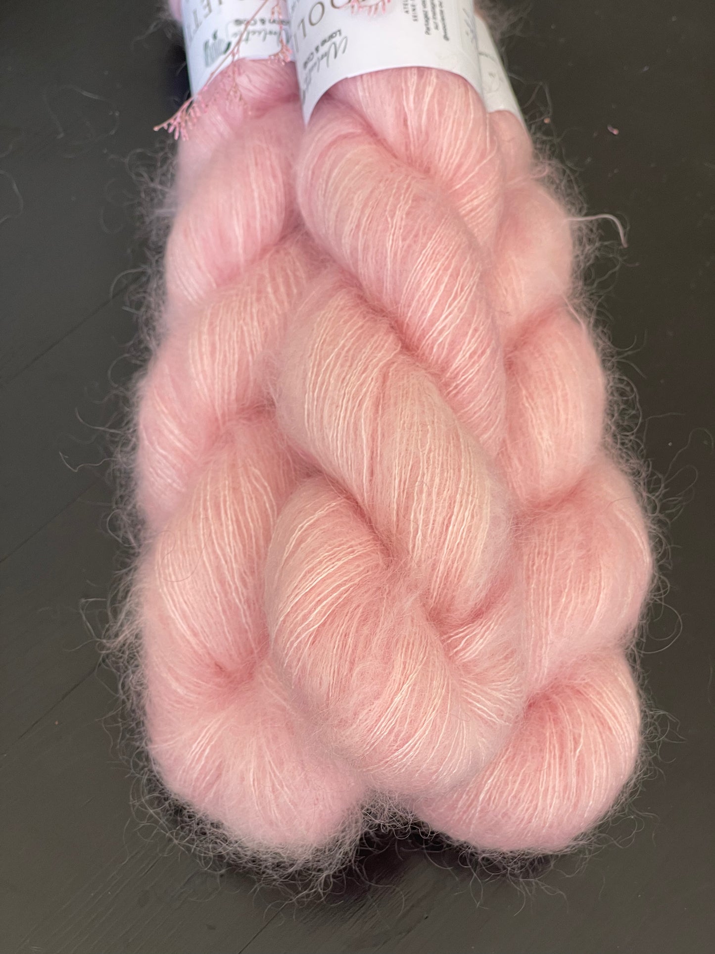 NR Flamant Doucette Mohair et Soie