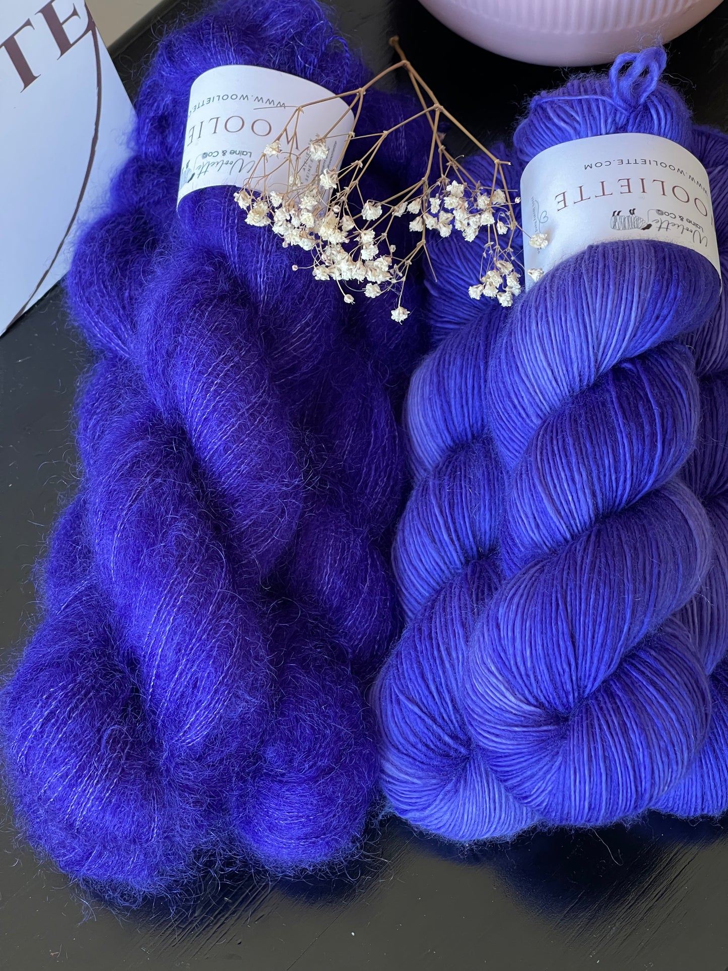 Doucette Kid Mohair & Soie Betty Blue