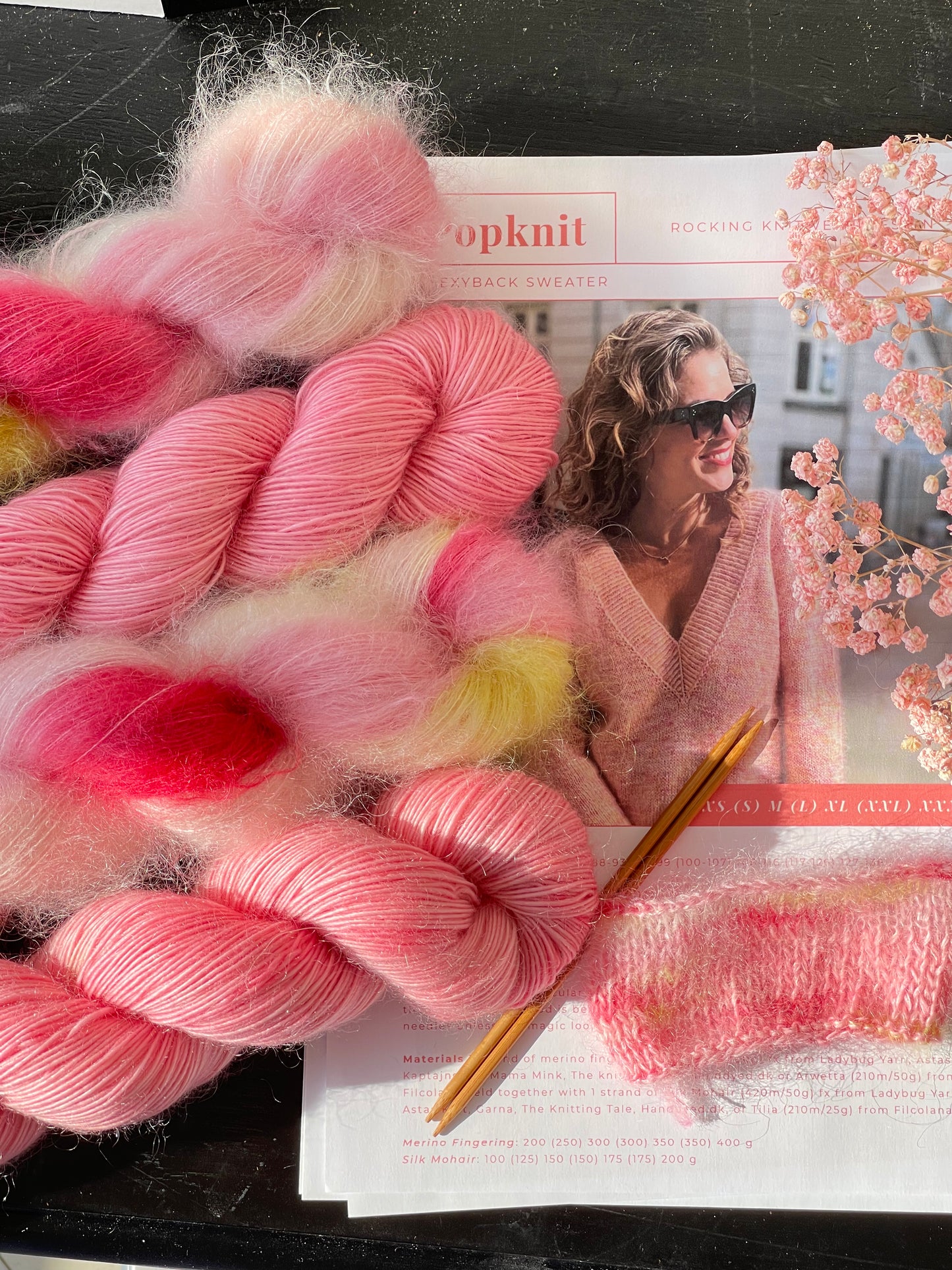 Doucette Kid Mohair & Soie Happy Colours Morena