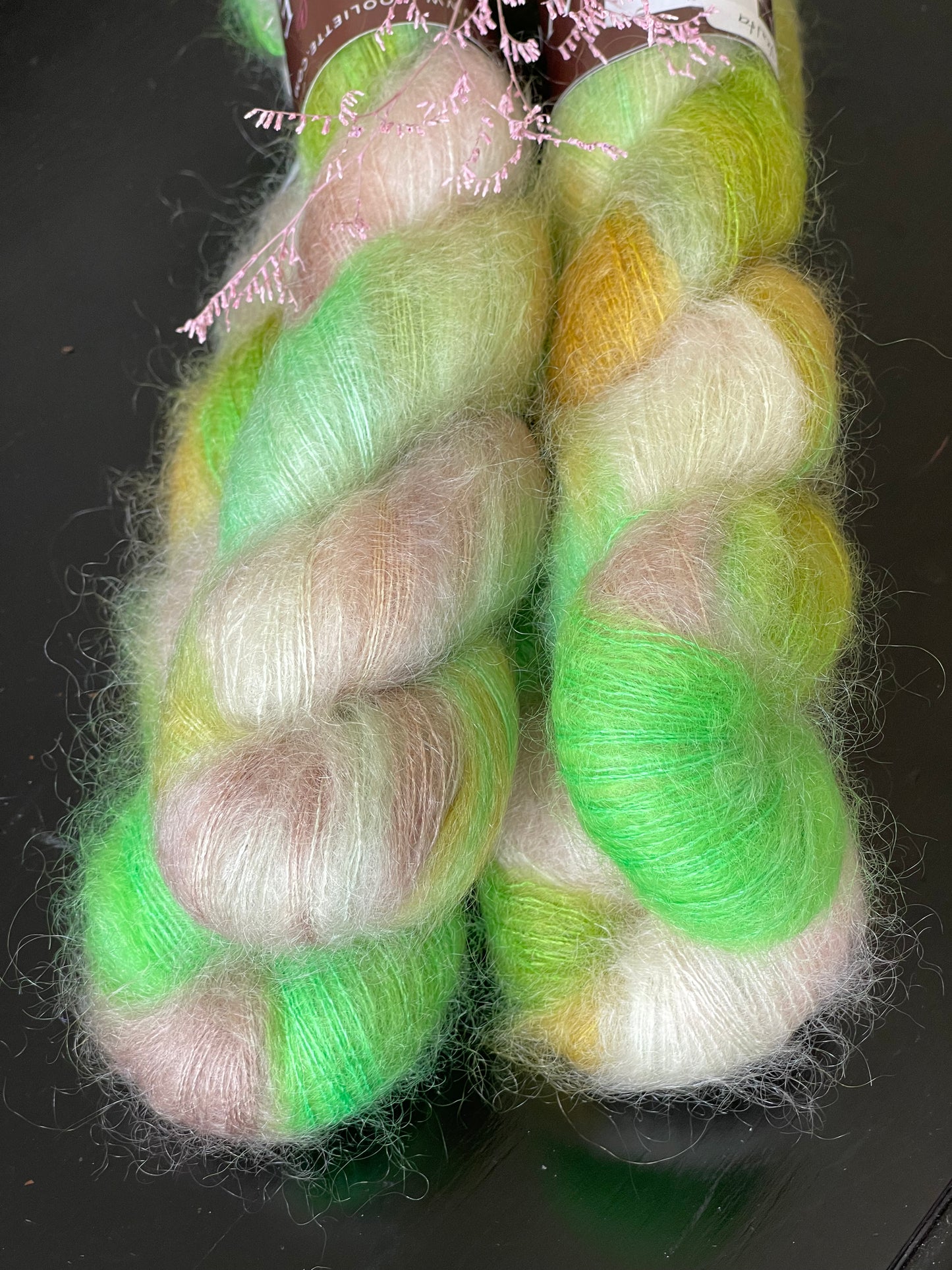 NR Véritable Doucette Happy Colours Mohair et Soie
