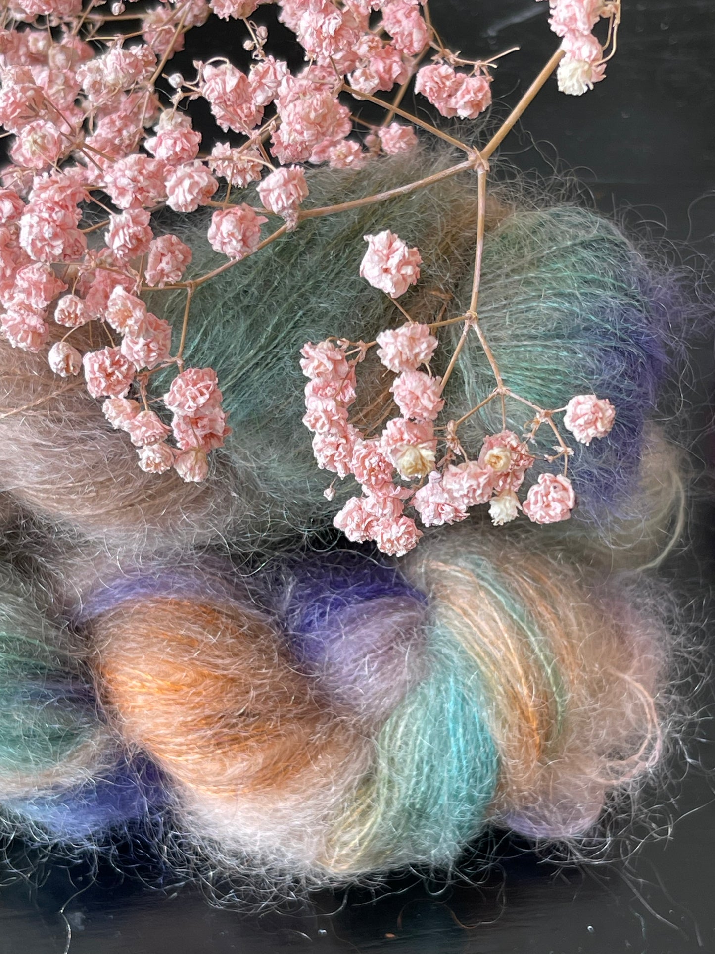 Doucette Kid Mohair & Soie Happy Colours Nebula