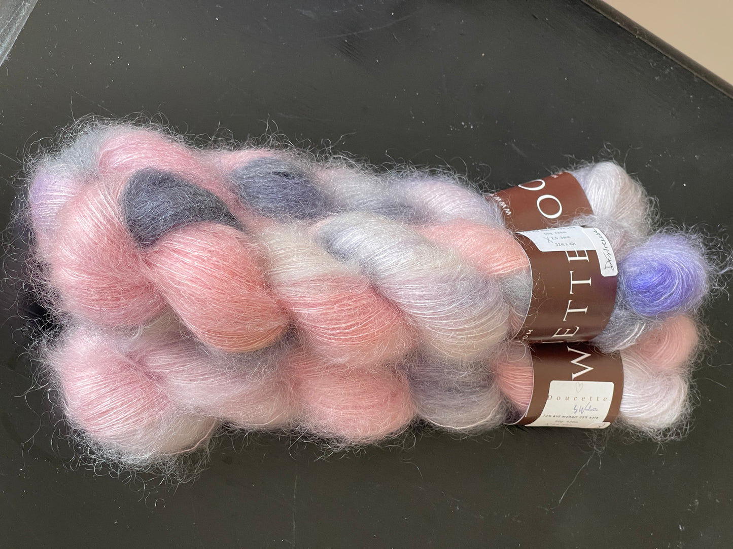 Doucette Kid Mohair & Soie Happy Colours Désireuse