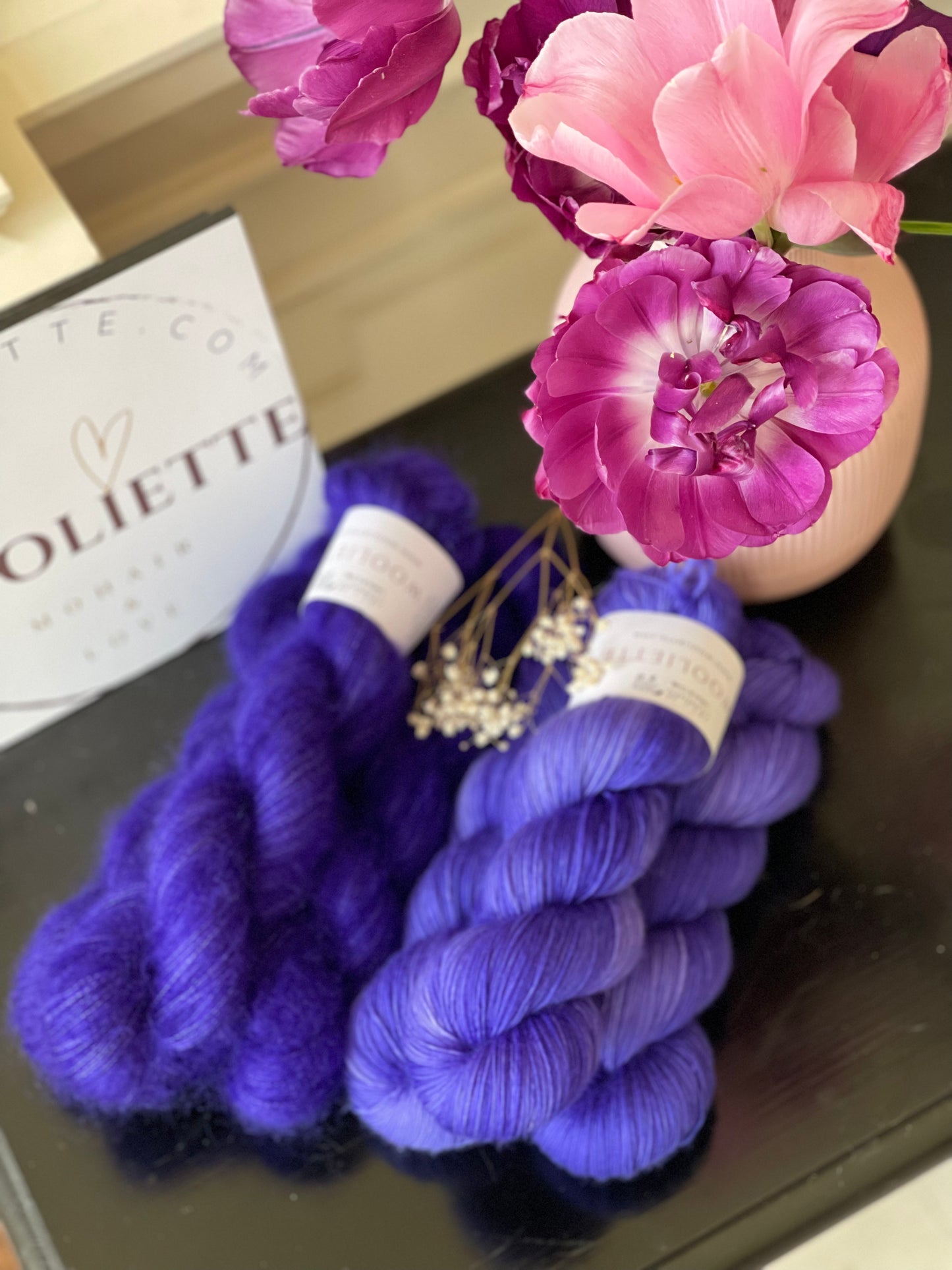 Doucette Kid Mohair & Soie Betty Blue